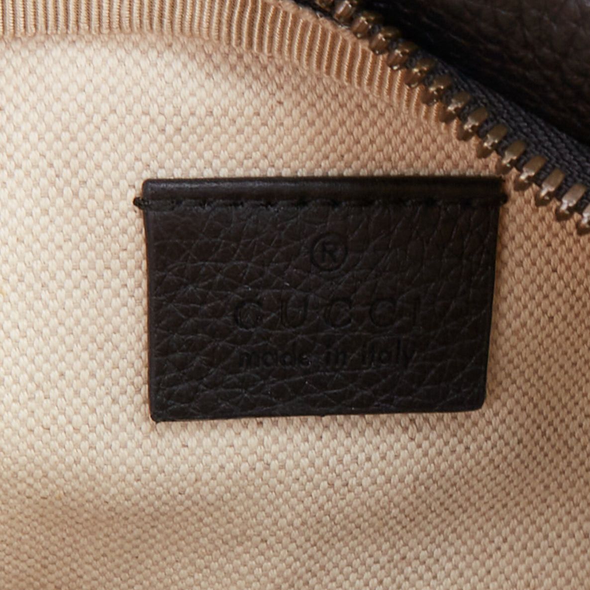 Gucci GUCCI Alessandro Michele black vintage logo print web strap small crossbody belt bag Size ONE SIZE - 9 Thumbnail