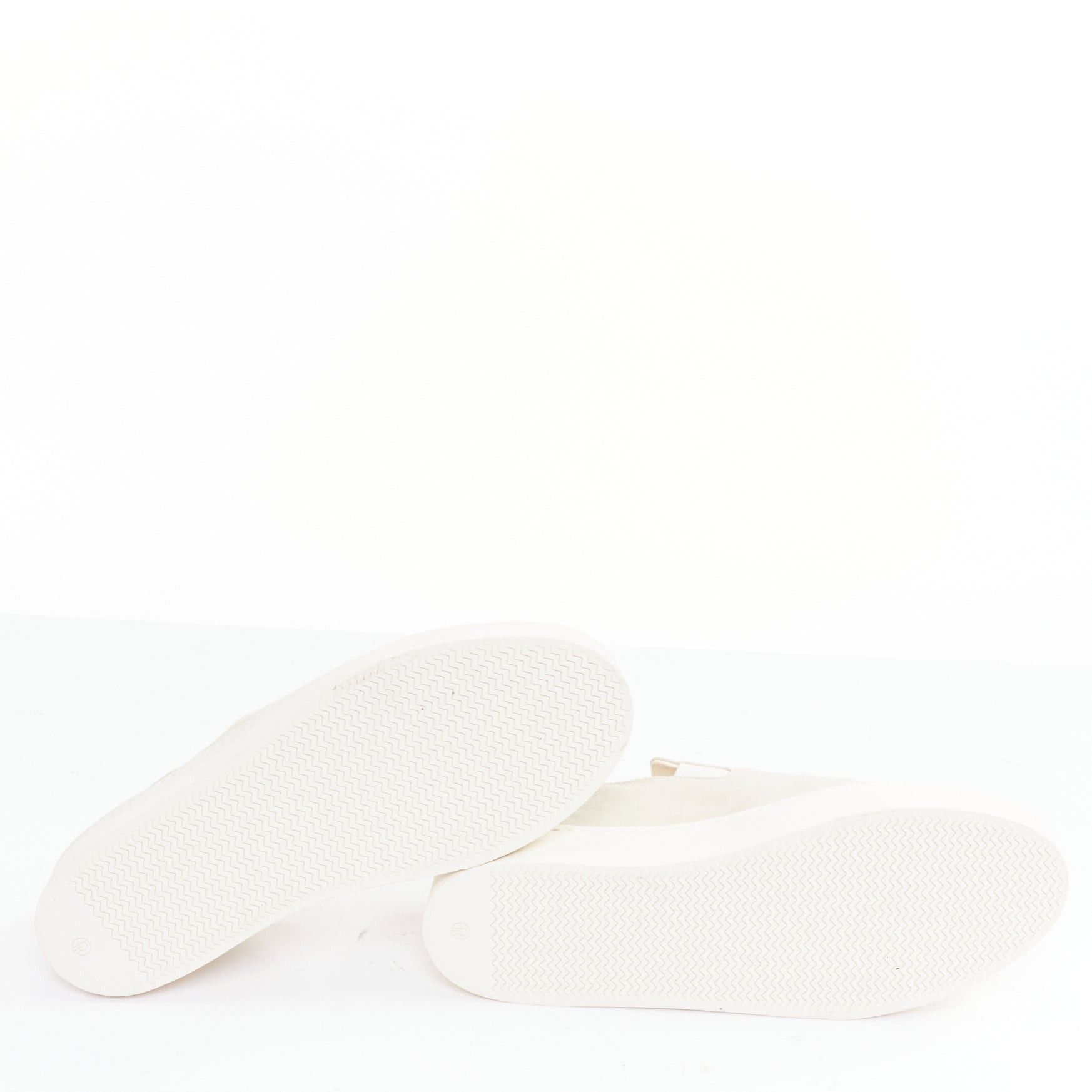 The Row THE ROW Marie H light grey canvas classic platform skate sneaker slip on EU38 Size US 8 / IT 38 - 11 Thumbnail