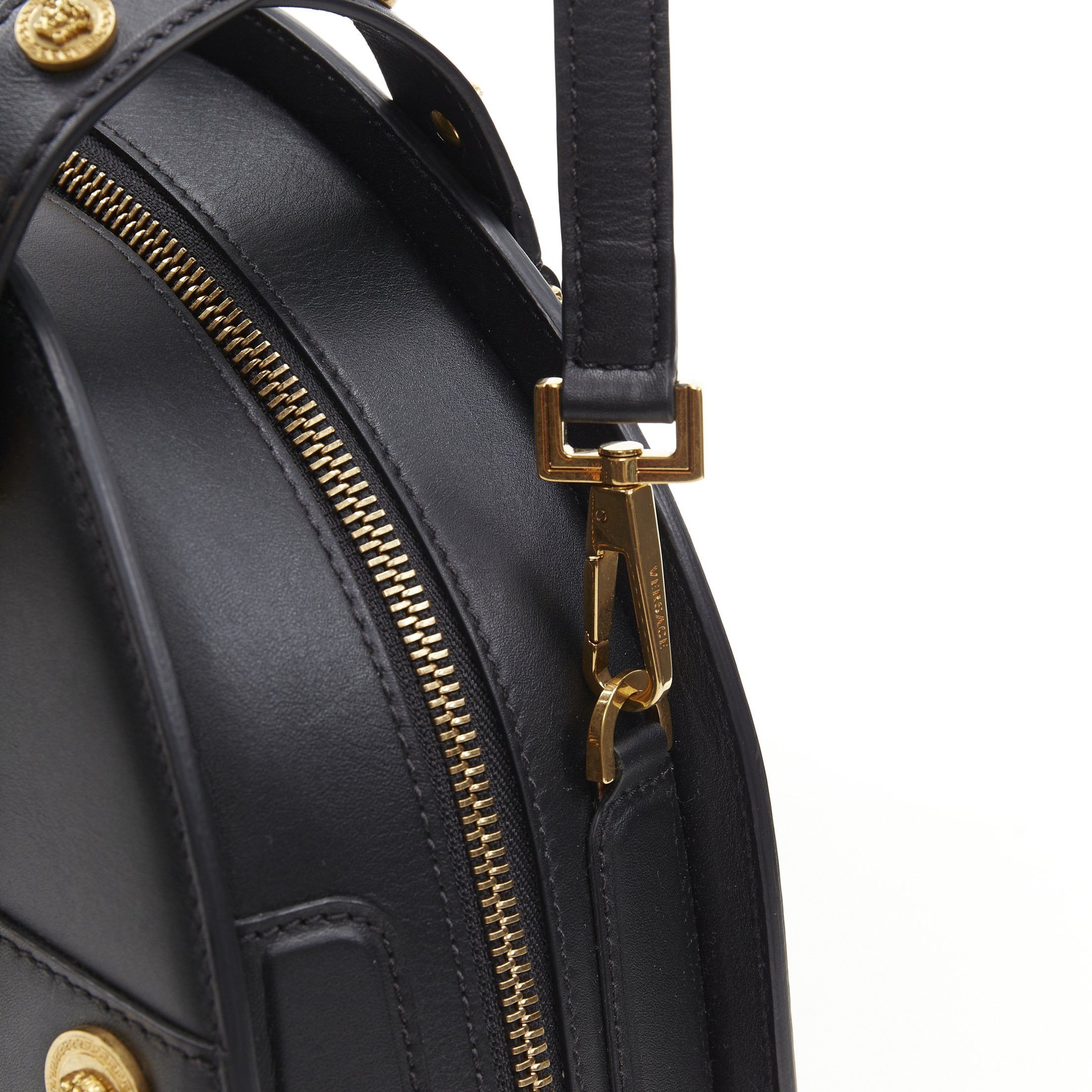 Versace VERSACE 2018 Tribute 1992 gold Medusa stud bondage bowling shoulder bag Size ONE SIZE - 10 Thumbnail