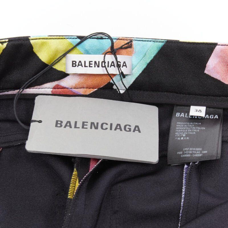 Balenciaga BALENCIAGA Runway Demna Pantashoe black floral heel boots pants IT38 EU37 Size US 7 / IT 37 - 11 Thumbnail