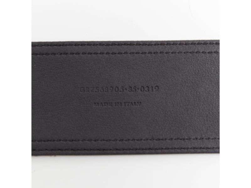 Saint Laurent Paris SAINT LAURENT diamond patchwork multicolor scaled leather wide statement belt 85cm Size ONE SIZE - 8 Thumbnail