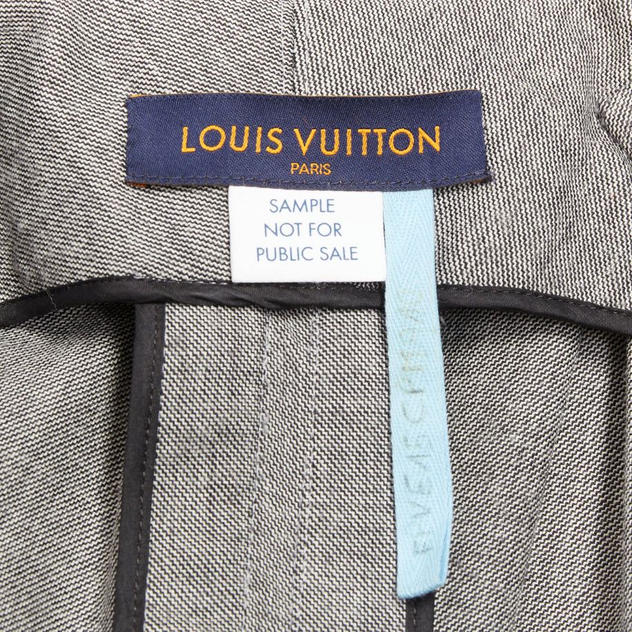 Louis Vuitton LOUIS VUITTON 2023 Runway grey pleated balloon sleeves power shoulder jacket Size M / US 6-8 / IT 42-44 - 9 Thumbnail