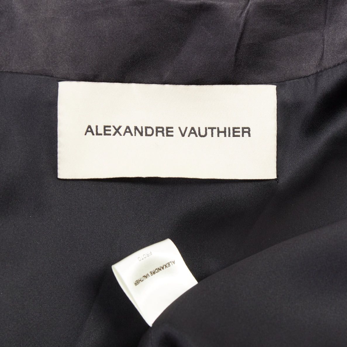 Alexandre Vauthier rare ALEXANDRE VAUTHIER COUTURE SS2022 Runway Maison Lemarie ostrich feather tinsel coat Size S / US 4 / IT 40 - 11 Thumbnail