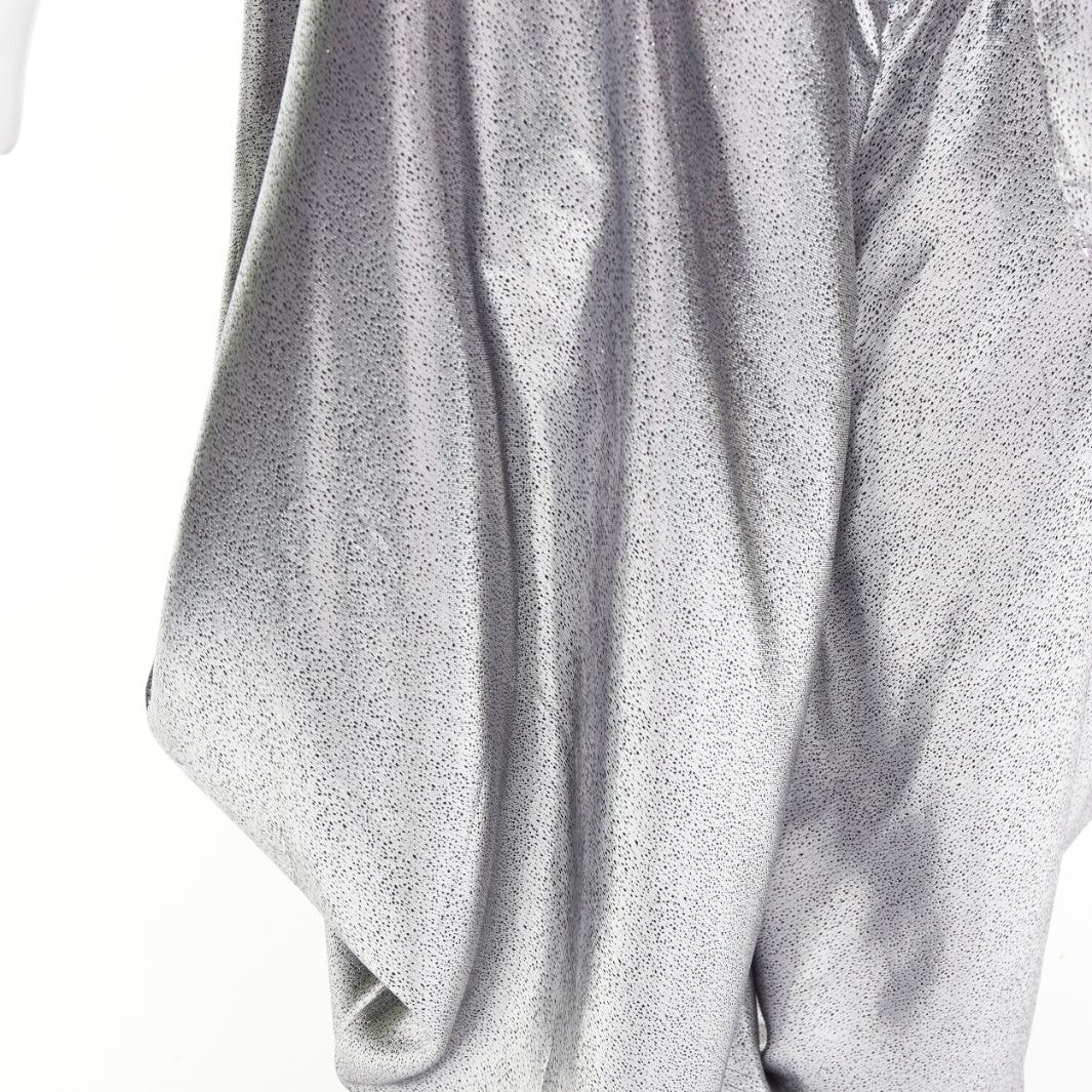 Alexandre Vauthier ALEXANDRE VAUTHIER COUTURE SS2021 Runway silver lame halter bloomer pants set Size 26" / US 2 / IT 38 - 12 Thumbnail
