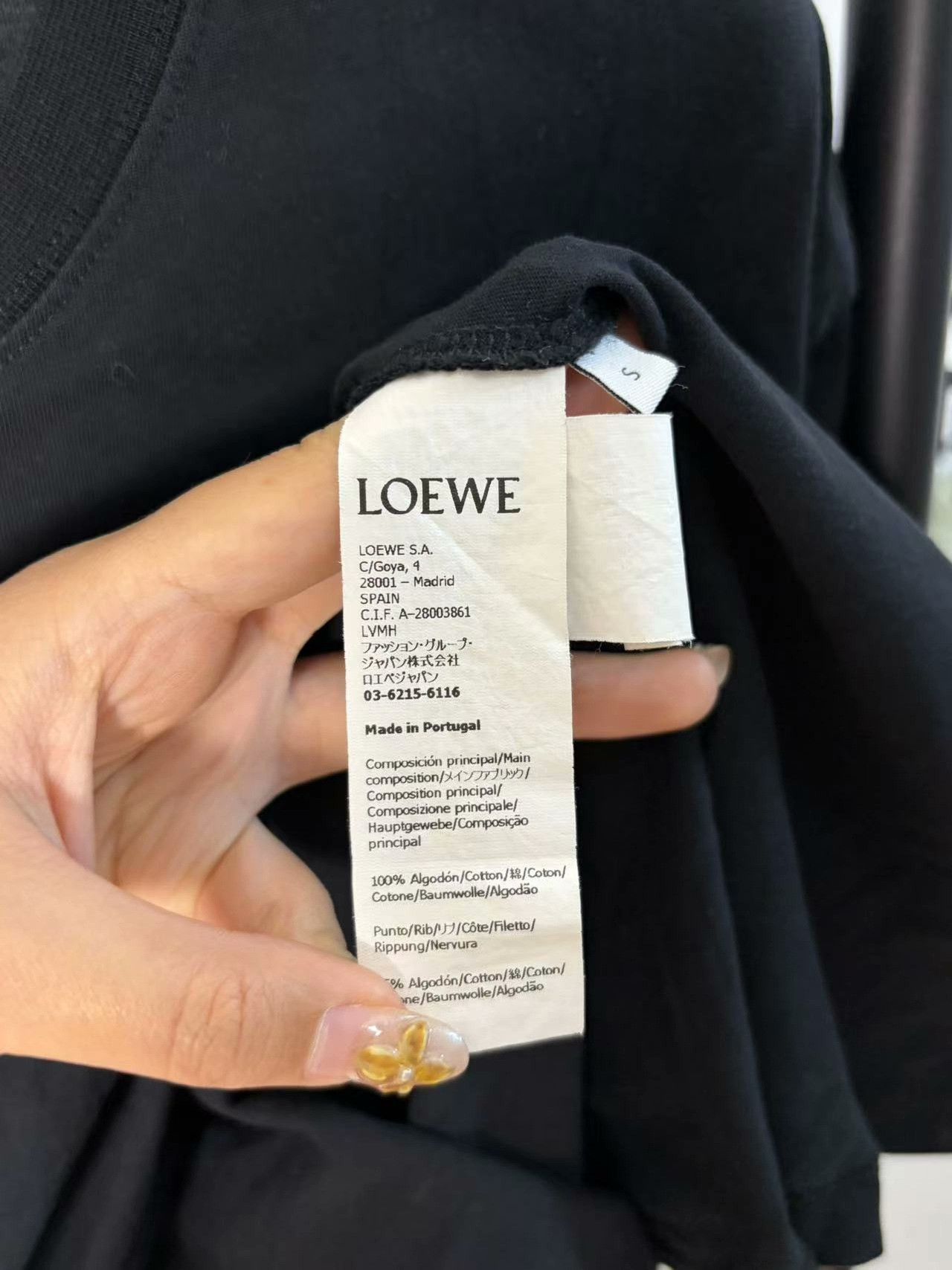 Loewe Loewe Retro Embroidered White T-Shirt s Men Size US S / EU 44-46 / 1 - 4 Thumbnail