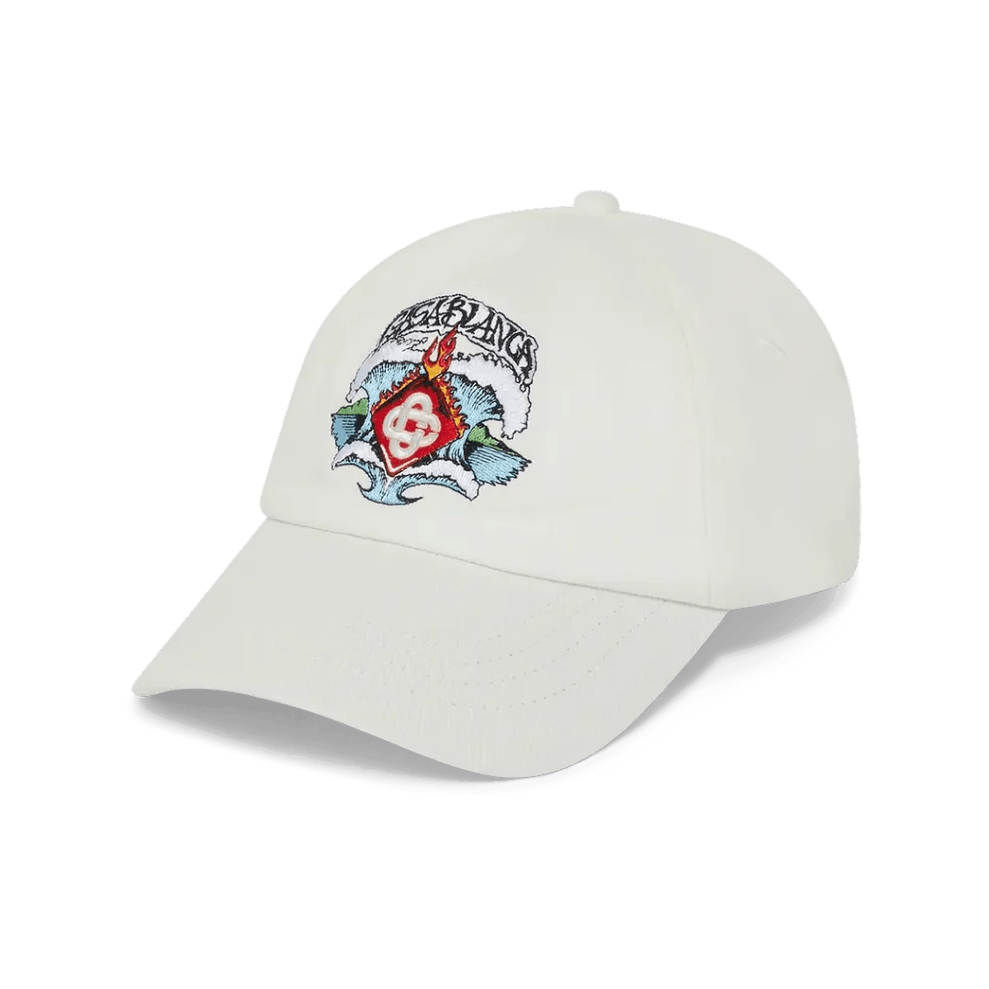 Casablanca Waves Cap White Size ONE SIZE - 2 Thumbnail
