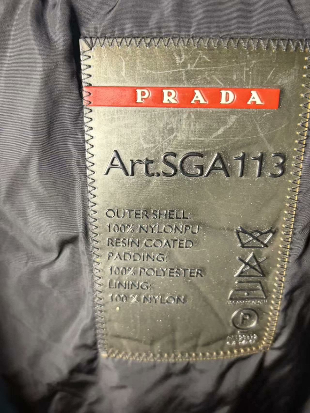 Prada Prada Retro Cotton White Heavy Coat xxl Men Size US XXL / EU 58 / 5 - 4 Thumbnail