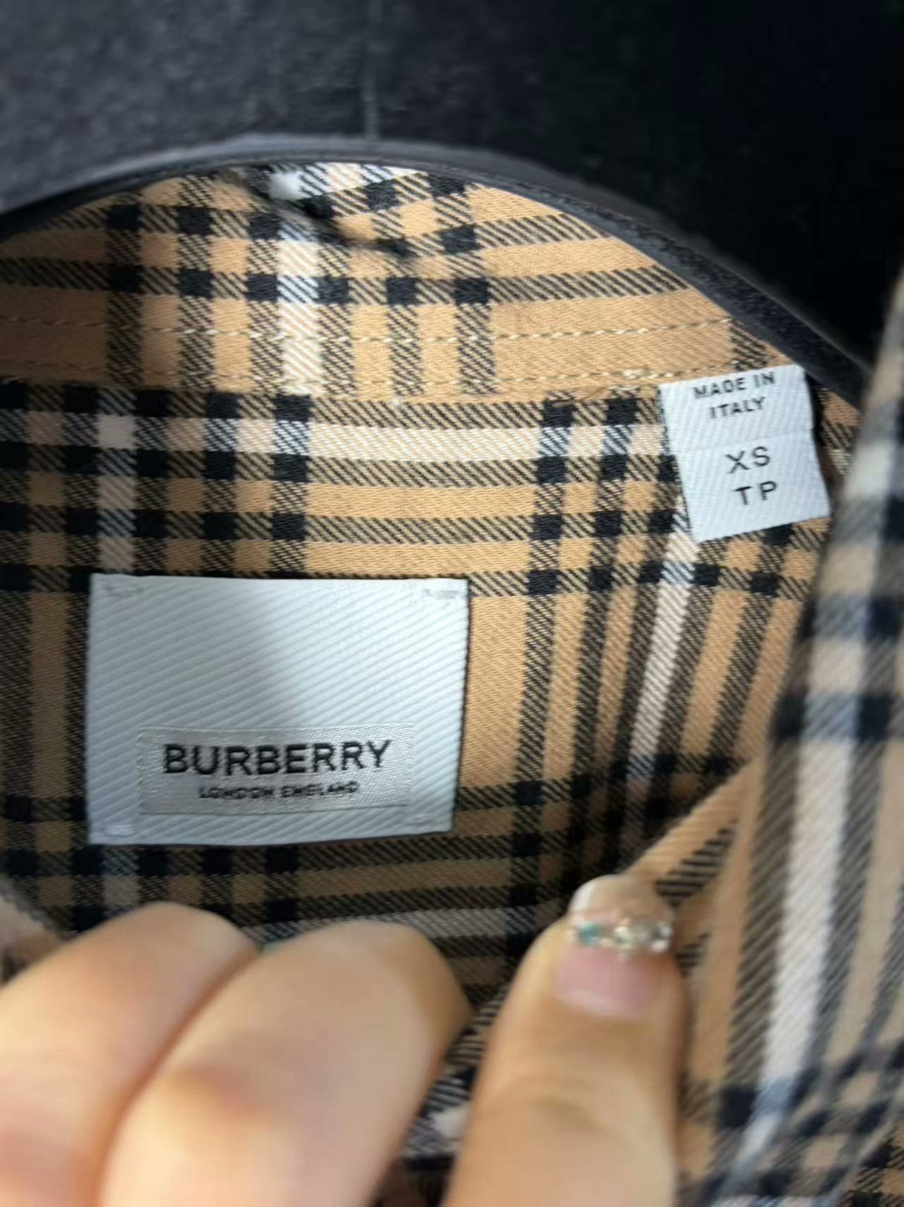Burberry Burberry Plaid White T-Shirt XS Women Size XS / US 0-2 / IT 36-38 - 3 Thumbnail