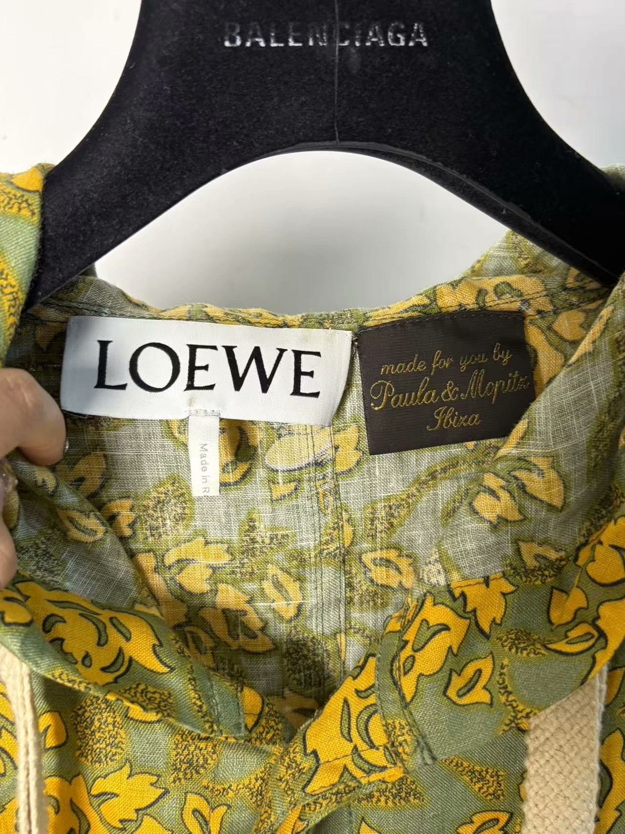 Loewe Loewe Floral White Hoodie xl Men Size US XL / EU 56 / 4 - 3 Thumbnail