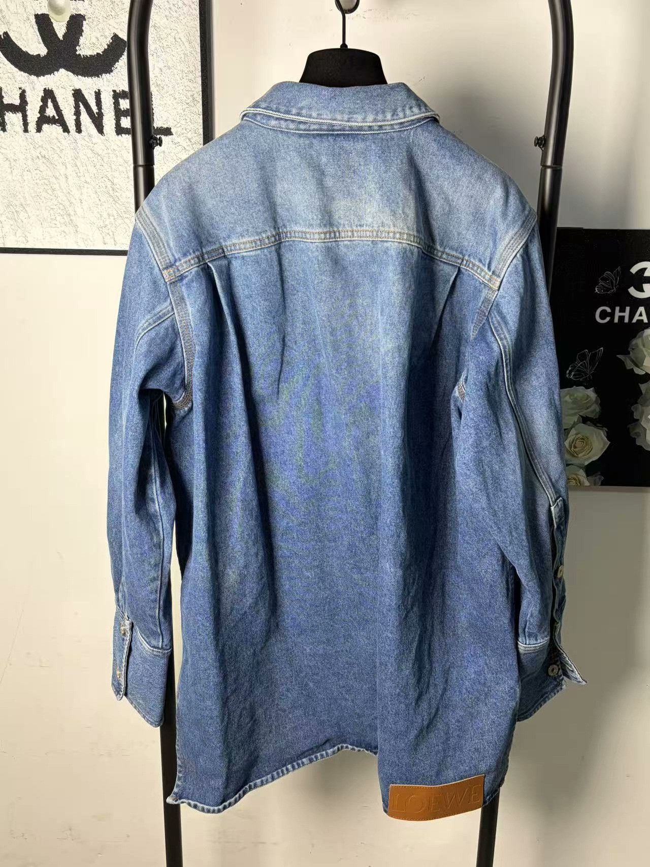 Loewe Loewe Retro Denim White Light Jacket l Men Size US L / EU 52-54 / 3 - 2 Thumbnail
