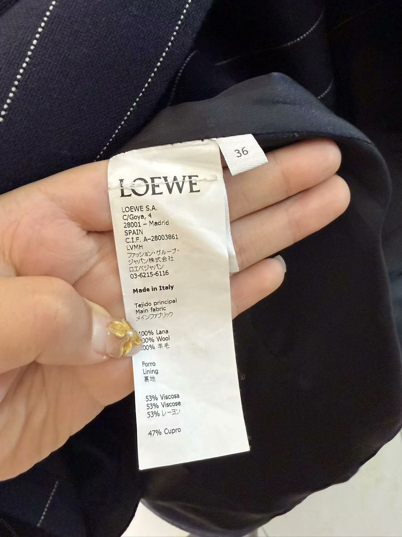 Loewe Loewe Formal Wool White Suit 40r Men Size 40R - 5 Thumbnail