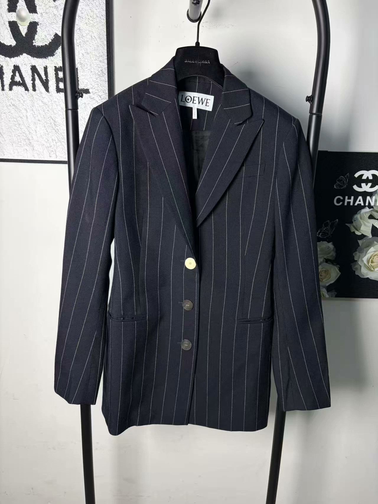 Loewe Loewe Formal Wool White Suit 40r Men Size 40R - 3 Thumbnail