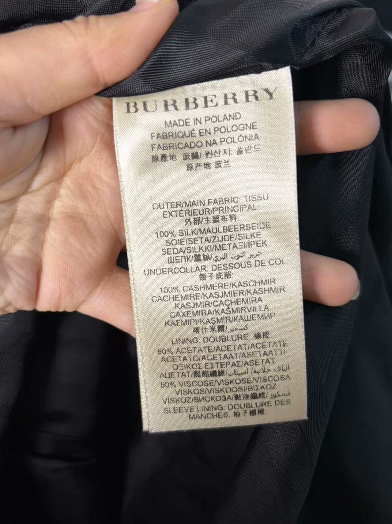 Burberry Burberry White Coat M Women Size M / US 6-8 / IT 42-44 - 3 Thumbnail