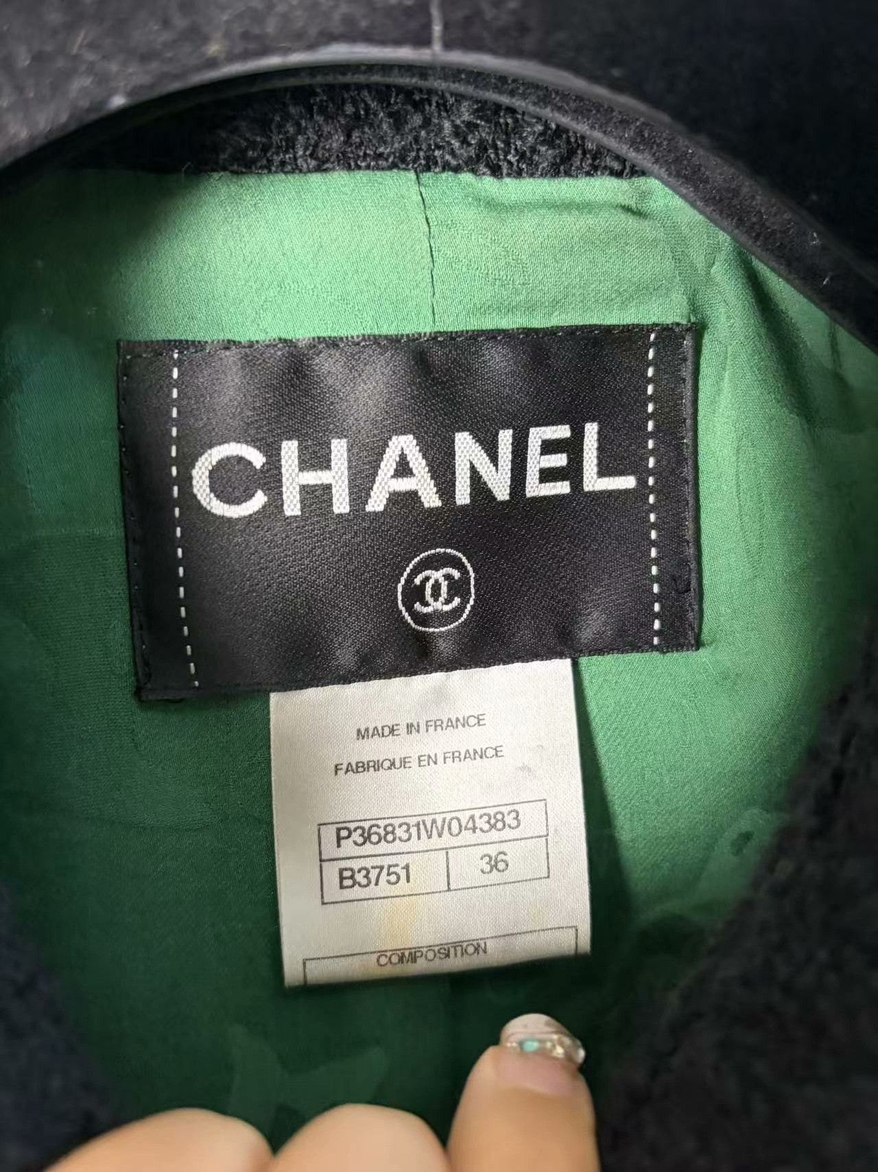 Chanel Chanel White Jacket M Women Size M / US 6-8 / IT 42-44 - 3 Thumbnail