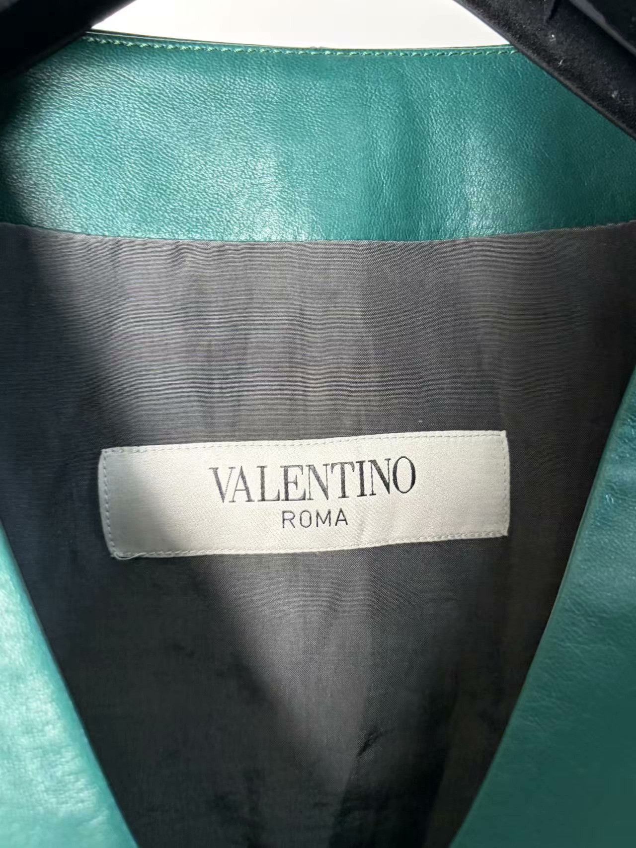 Valentino Valentino Leather White Leather Jacket L Women Size L / US 10 / IT 46 - 4 Thumbnail
