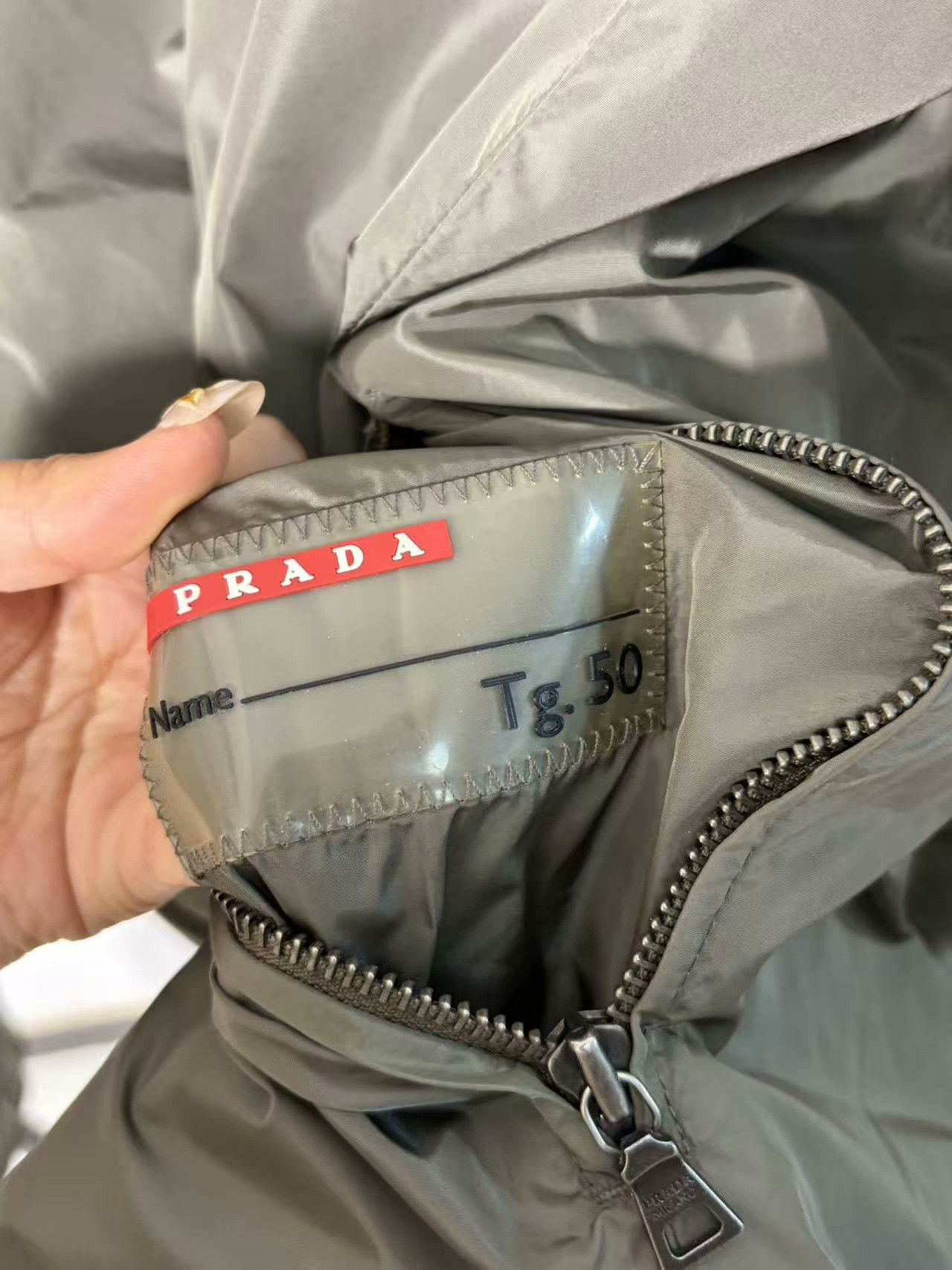 Prada Prada Retro White Light Jacket l Men Size US L / EU 52-54 / 3 - 6 Thumbnail
