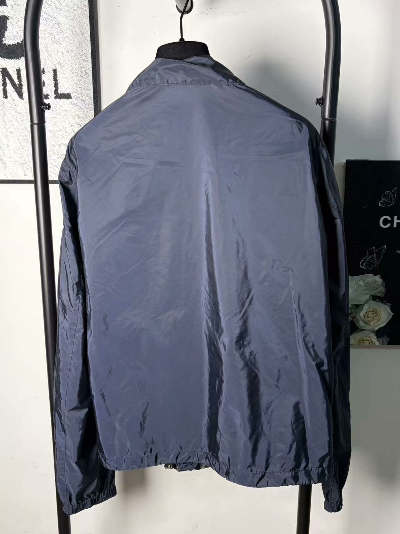 Prada Prada Nylon White Light Jacket m Men Size US M / EU 48-50 / 2 - 2 Thumbnail
