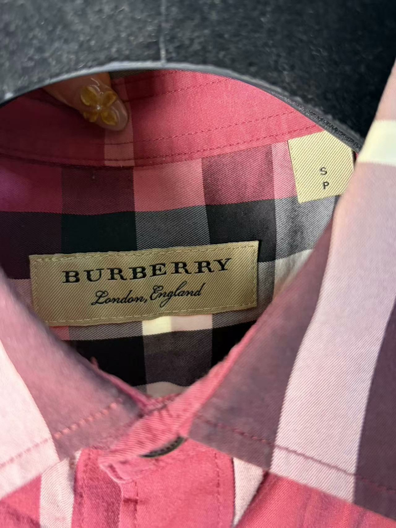 Burberry Burberry Plaid White Shirt s Men Size US S / EU 44-46 / 1 - 3 Thumbnail