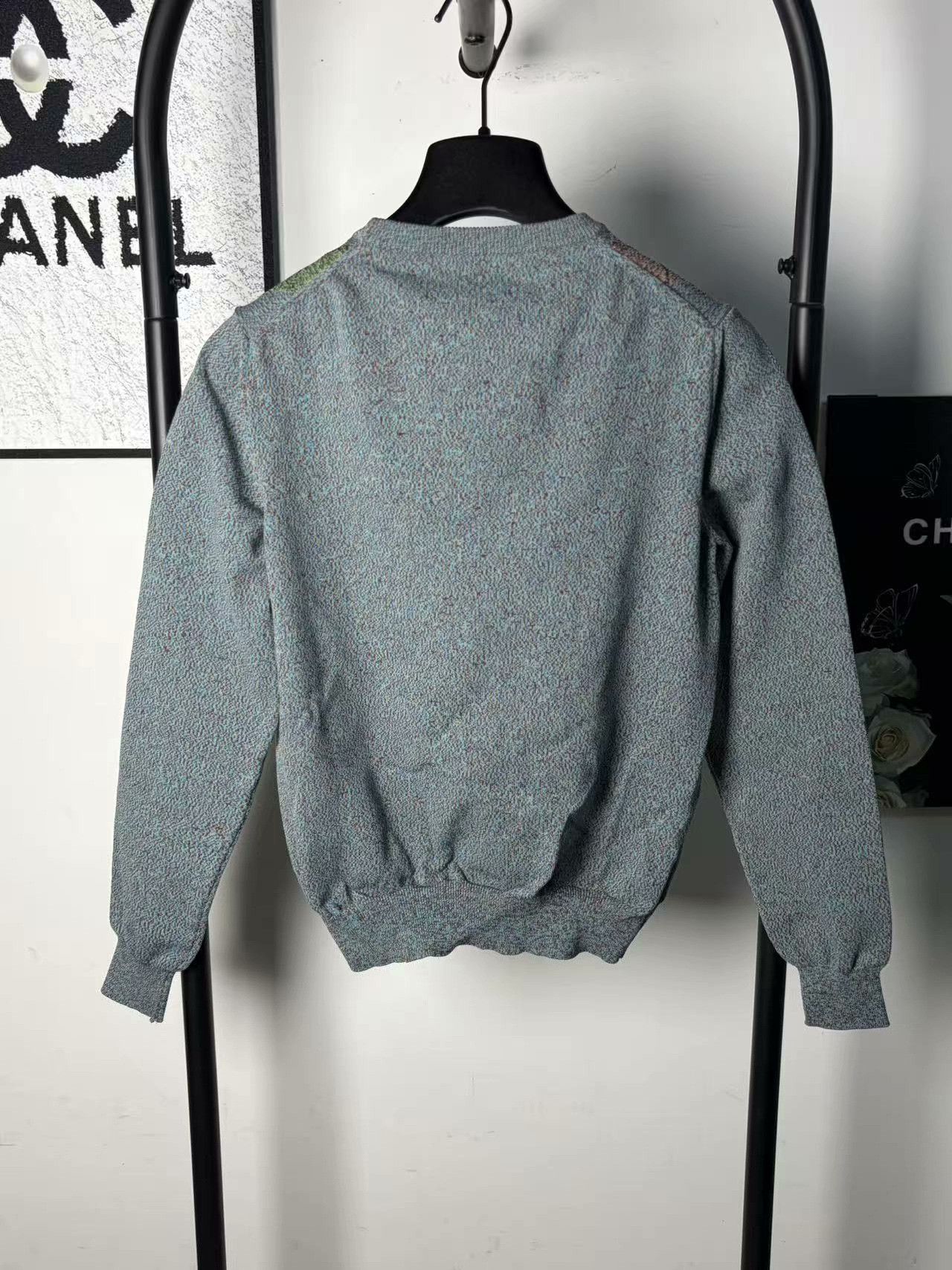 Prada Prada Knit White Sweater m Men Size US M / EU 48-50 / 2 - 2 Thumbnail
