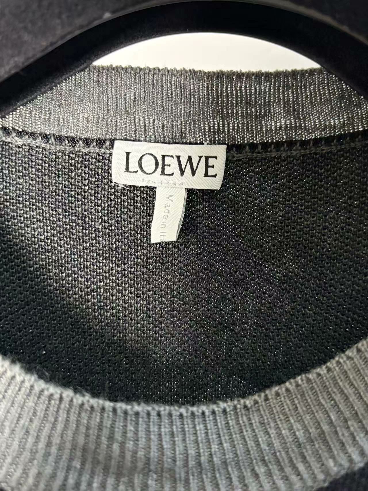 Loewe Loewe Knit White Hoodie s Men Size US S / EU 44-46 / 1 - 4 Thumbnail