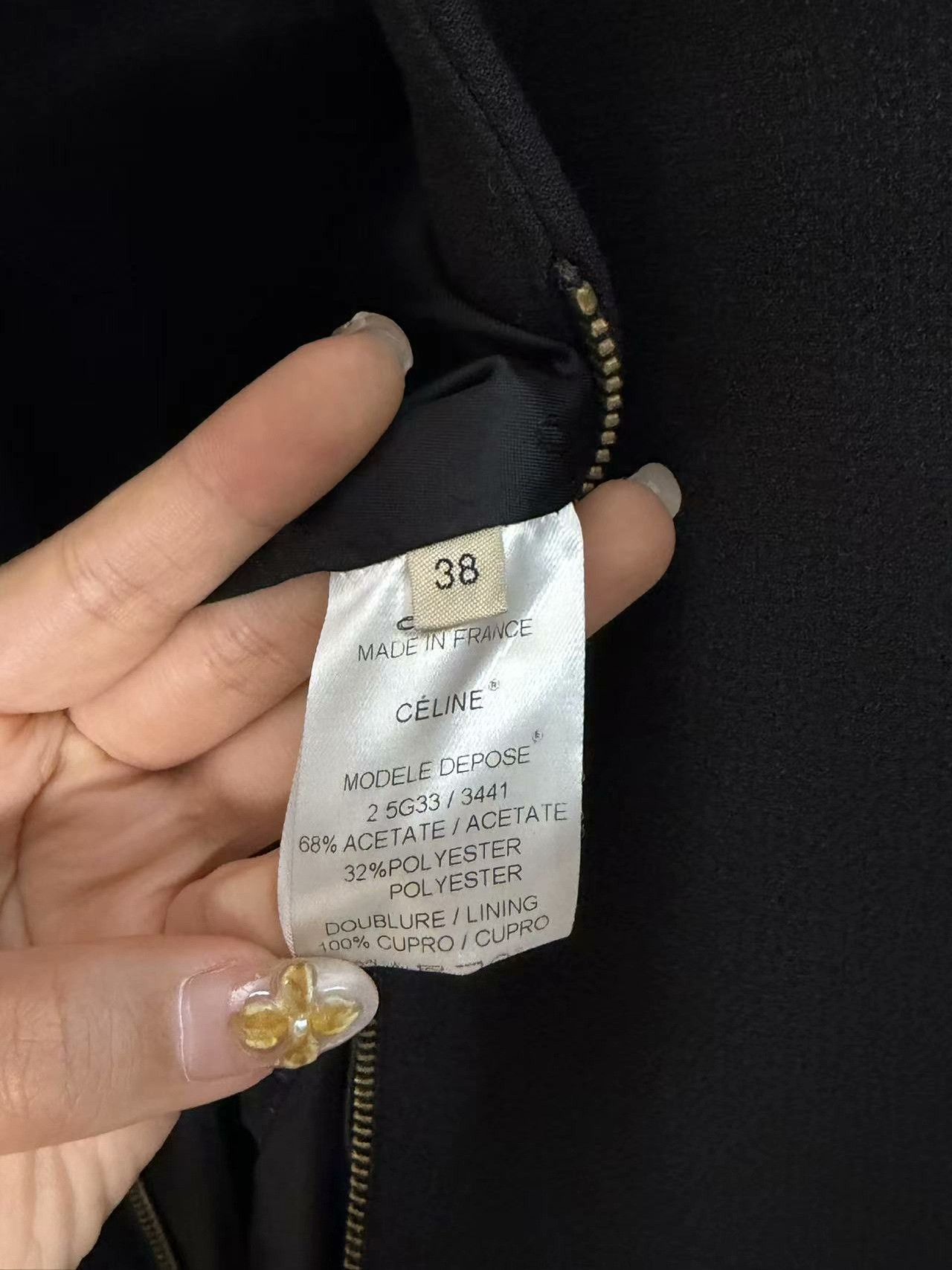 Celine Celine White Jacket L Women Size L / US 10 / IT 46 - 3 Thumbnail