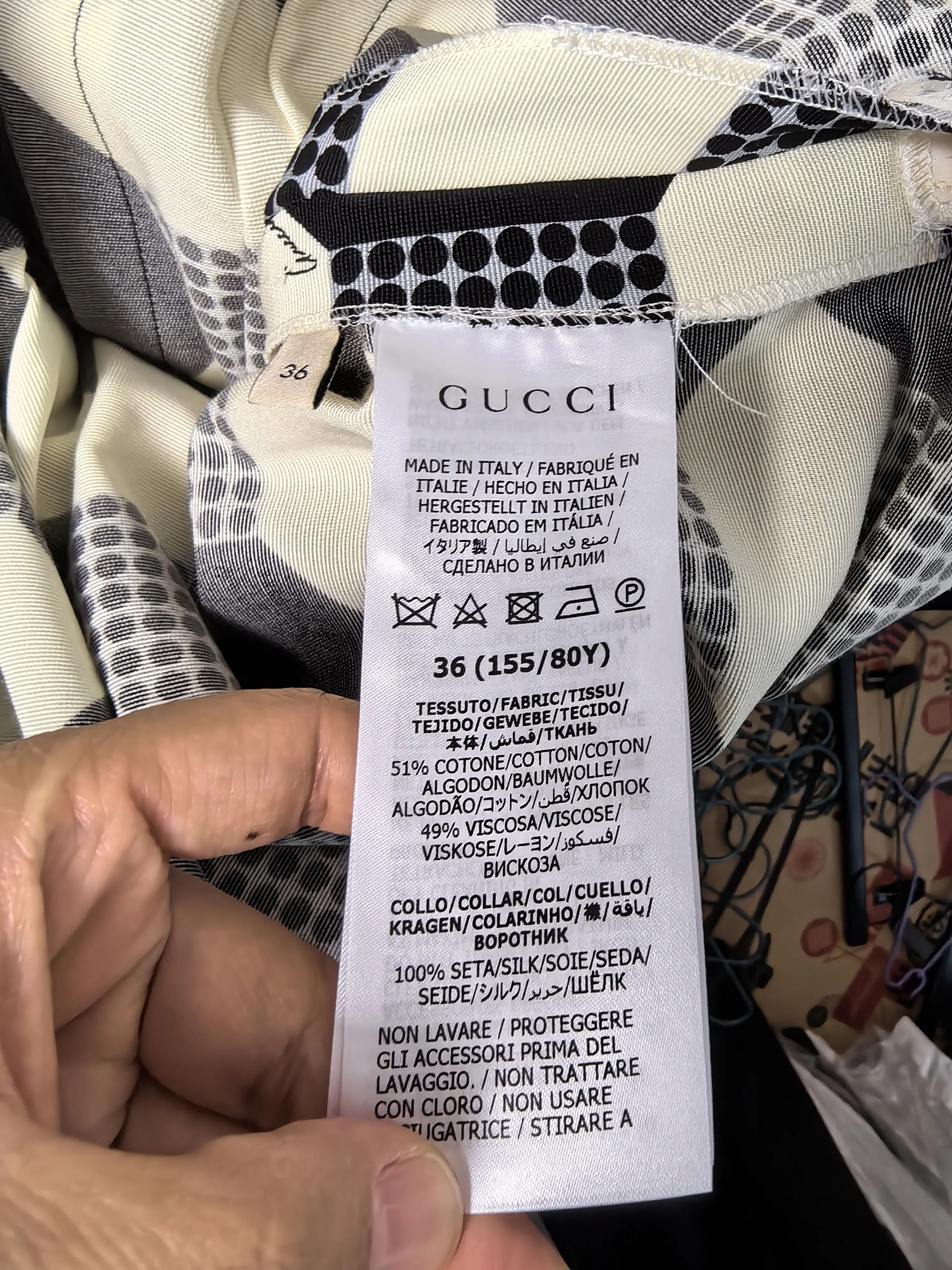 Gucci Gucci White T-Shirt XL Women Size XL / US 12-14 / IT 48-50 - 4 Thumbnail