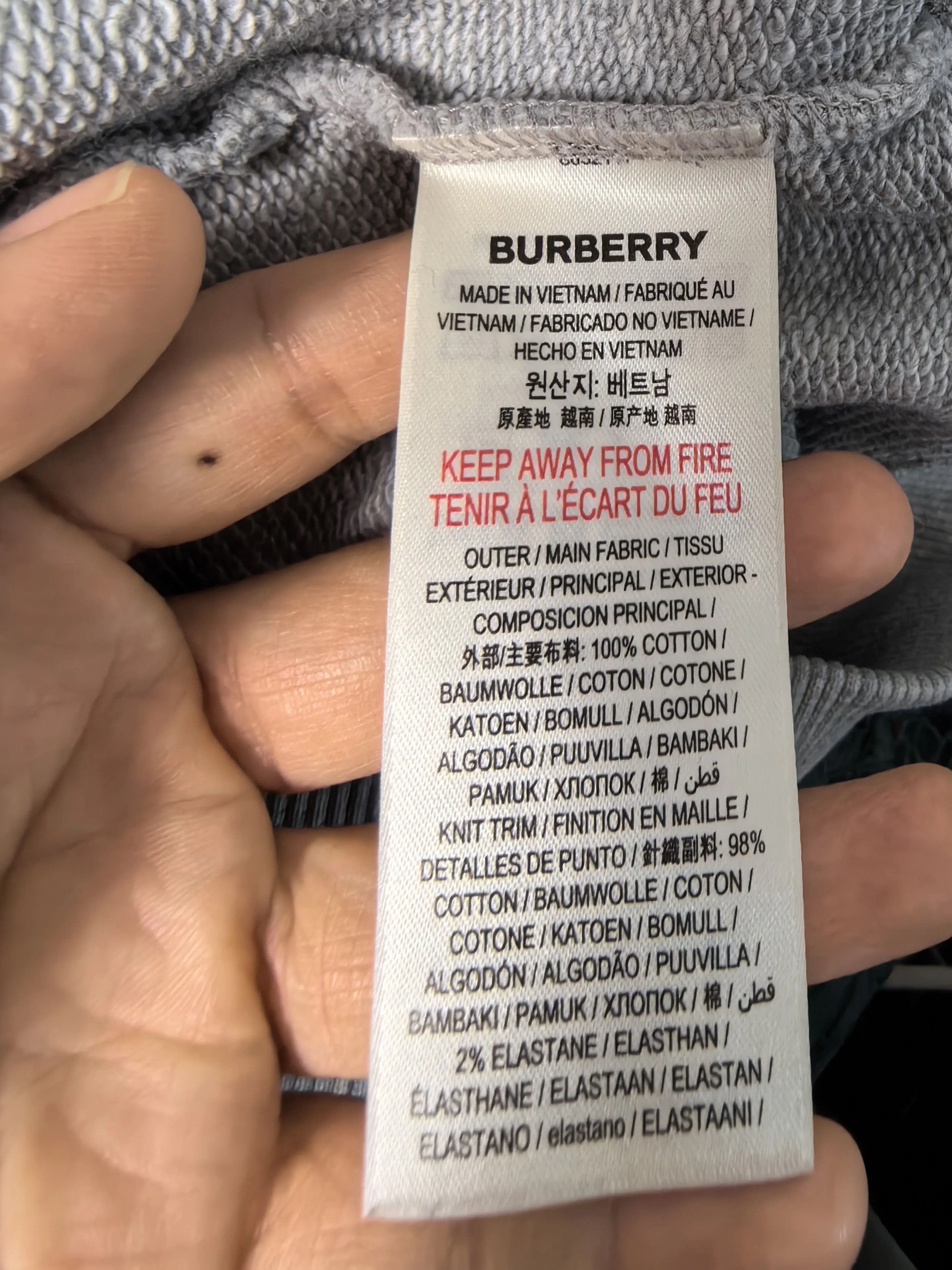 Burberry Burberry White Hoodie xxs Men Size US XXS / EU 40 - 4 Thumbnail