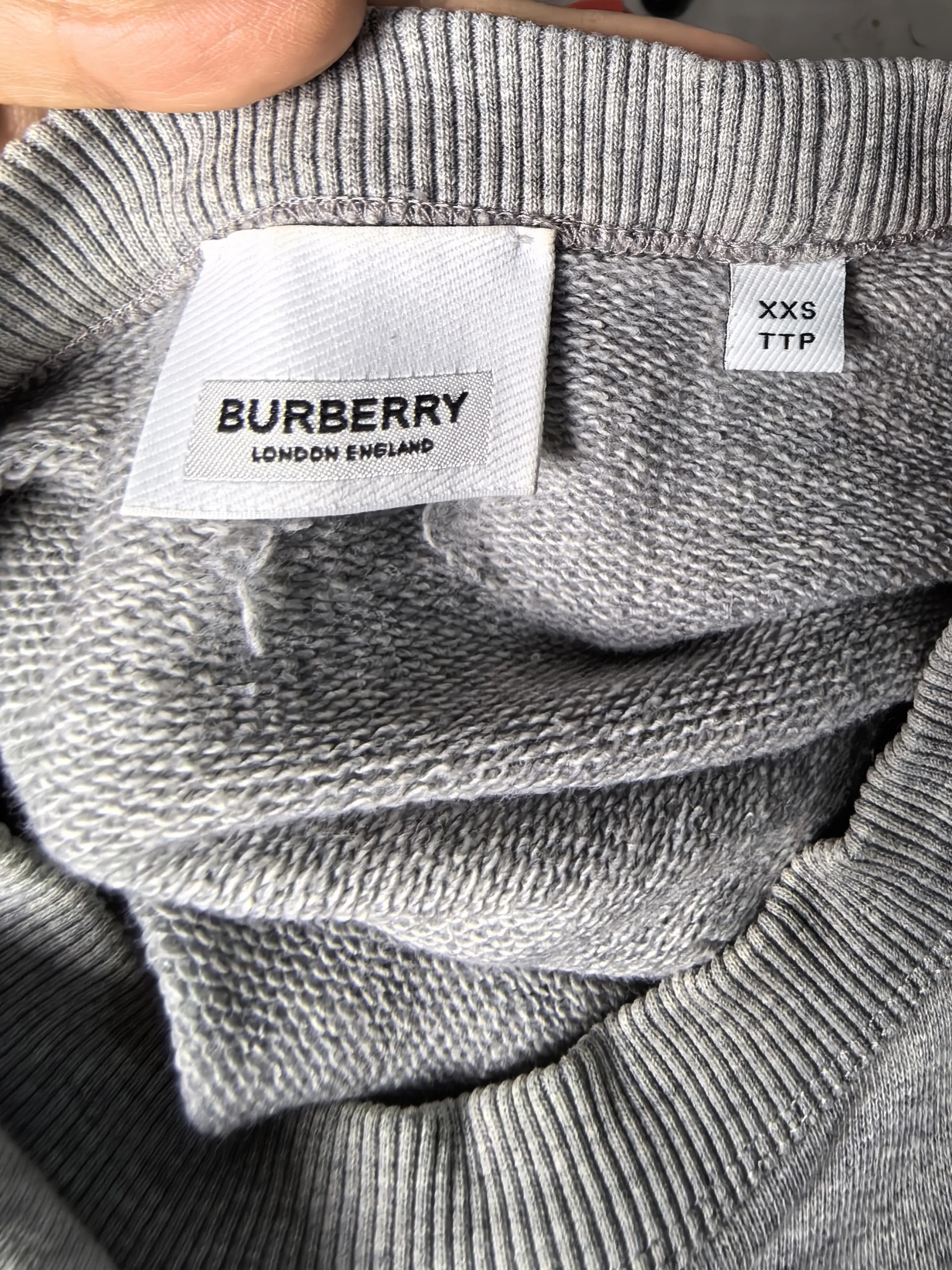 Burberry Burberry White Hoodie xxs Men Size US XXS / EU 40 - 3 Thumbnail