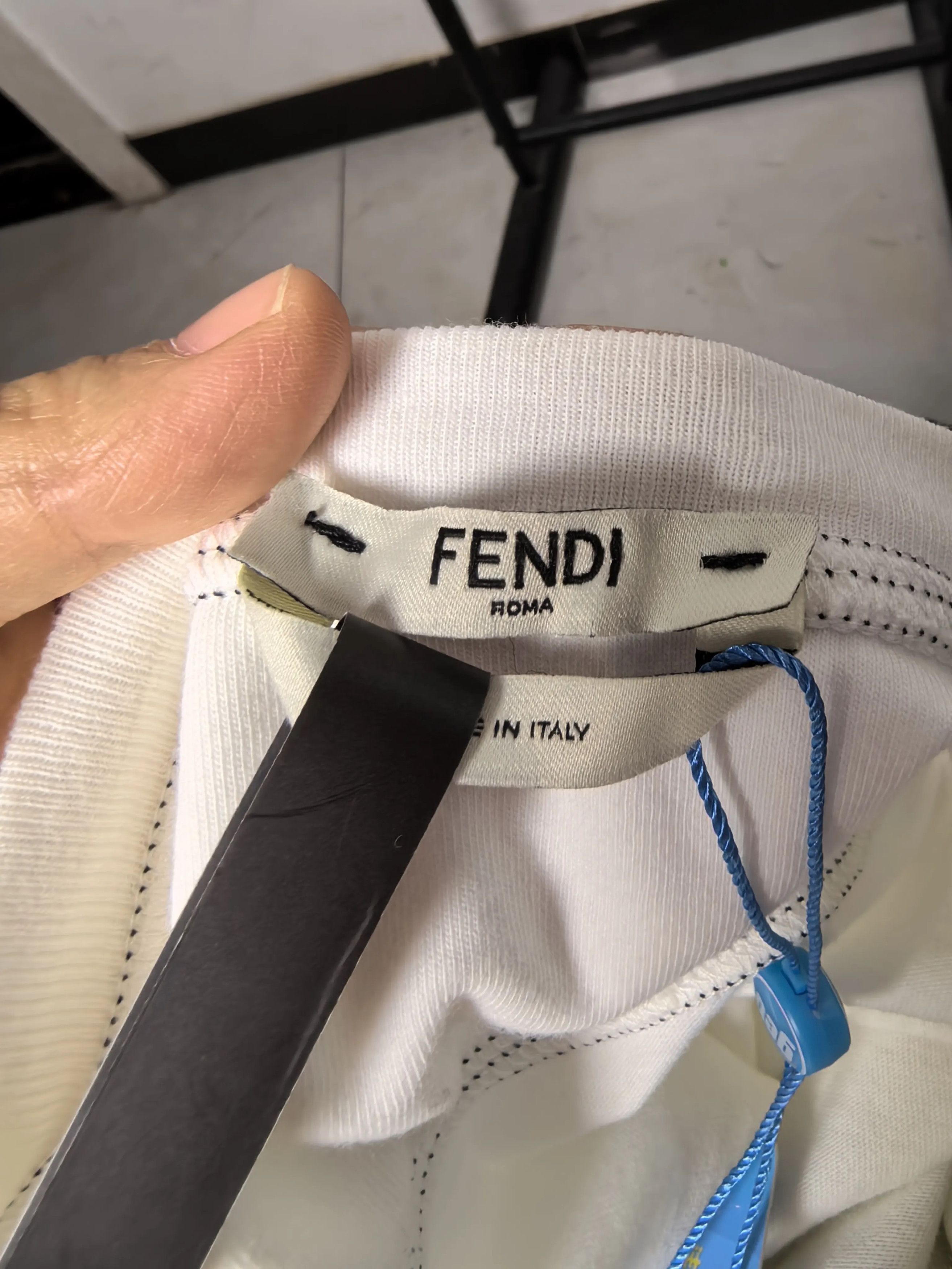 Fendi Fendi White T-Shirt xs Men Size US XS / EU 42 / 0 - 3 Thumbnail
