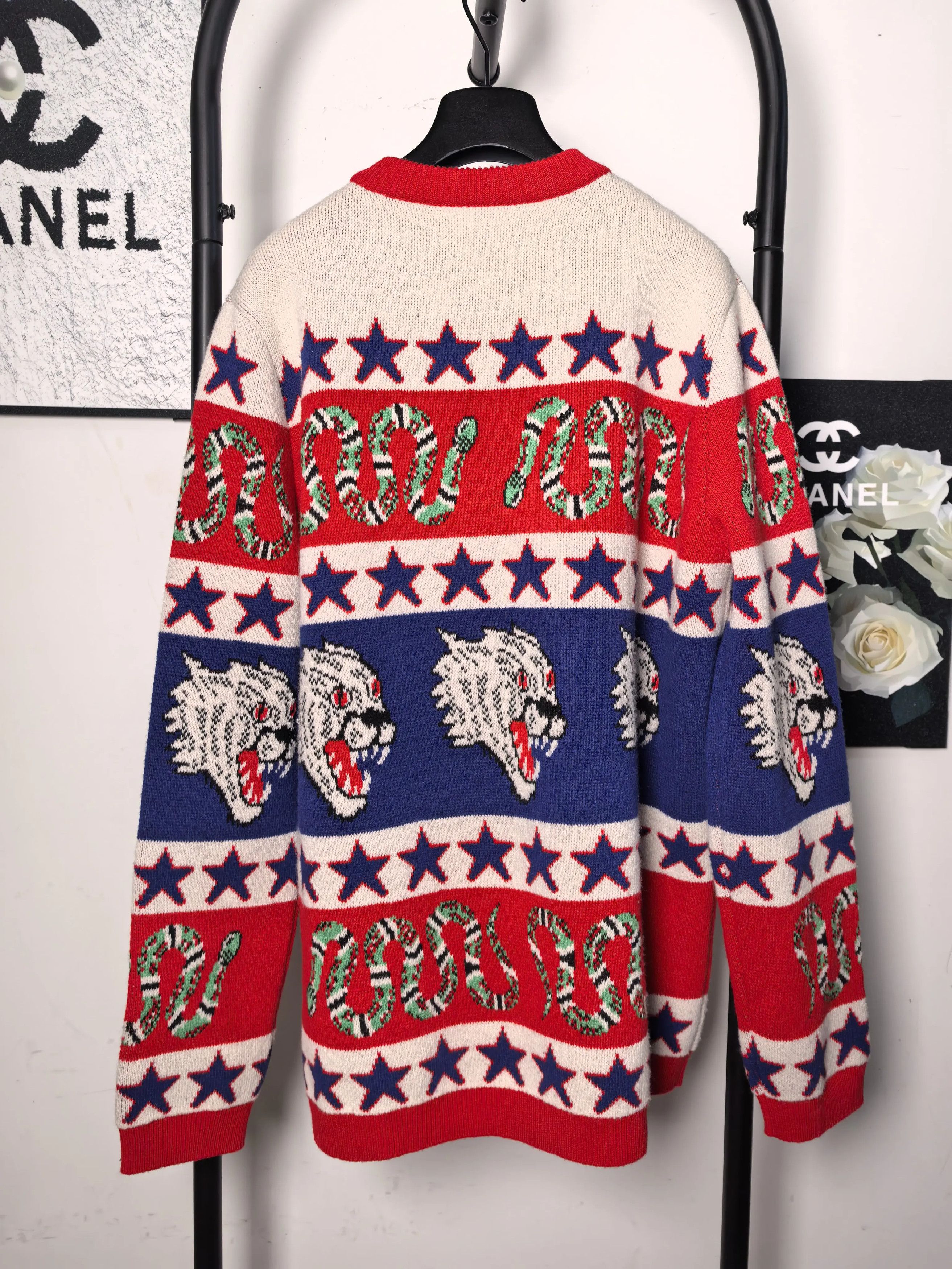 Gucci Gucci White Sweater m Men Size US M / EU 48-50 / 2 - 2 Thumbnail