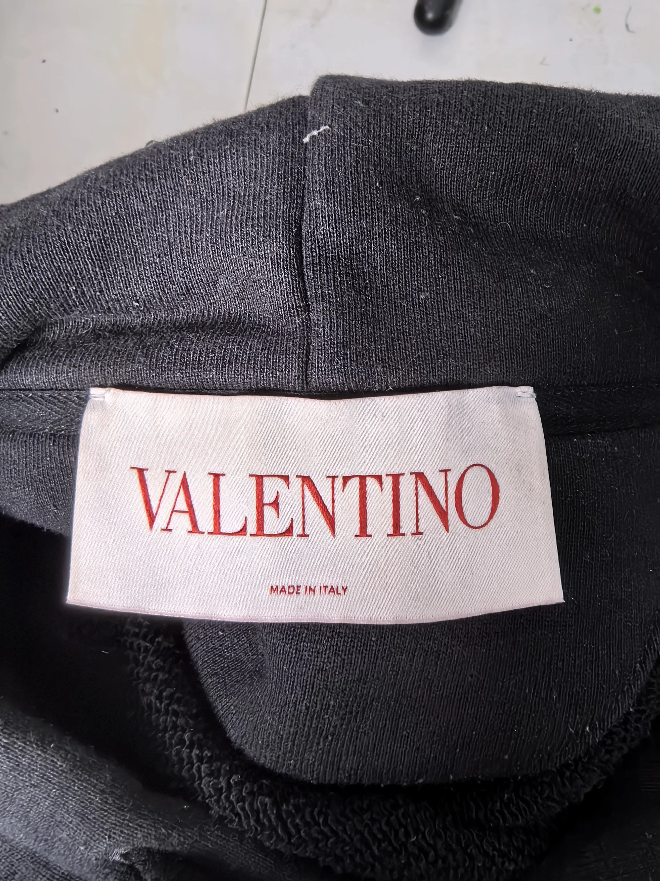 Valentino Valentino White Hoodie l Men Size US L / EU 52-54 / 3 - 3 Thumbnail