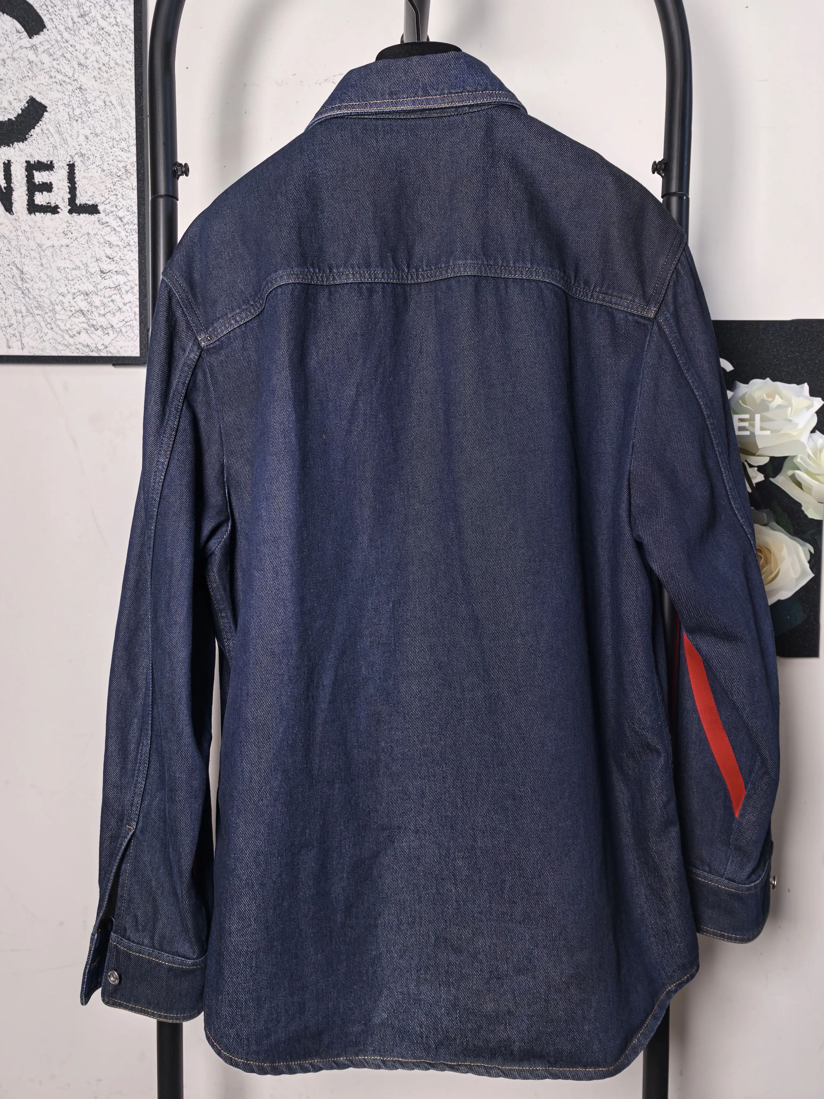 Valentino Valentino Denim White Light Jacket m Men Size US M / EU 48-50 / 2 - 2 Thumbnail