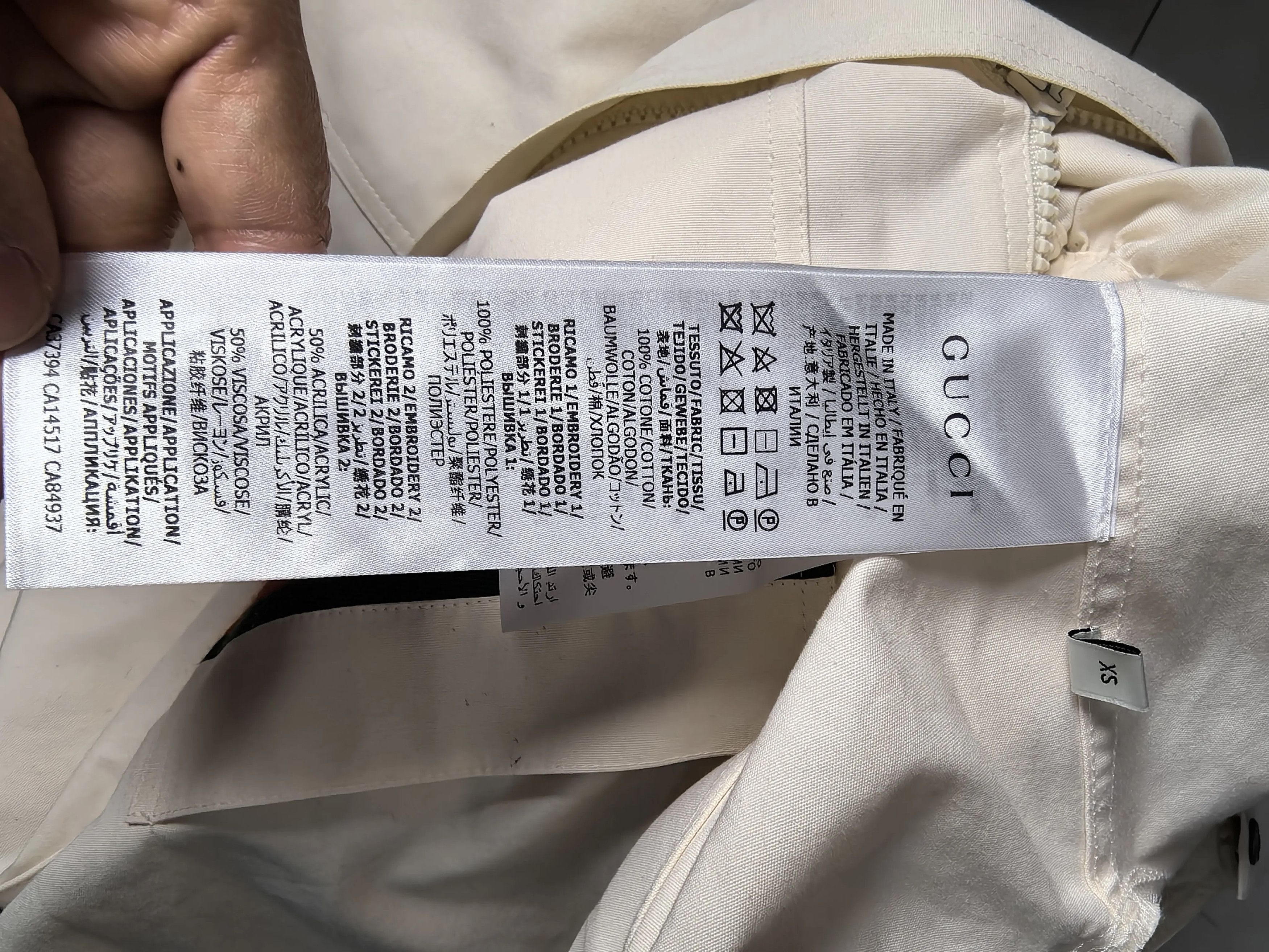 Gucci Gucci White T-Shirt s Men Size US S / EU 44-46 / 1 - 4 Thumbnail