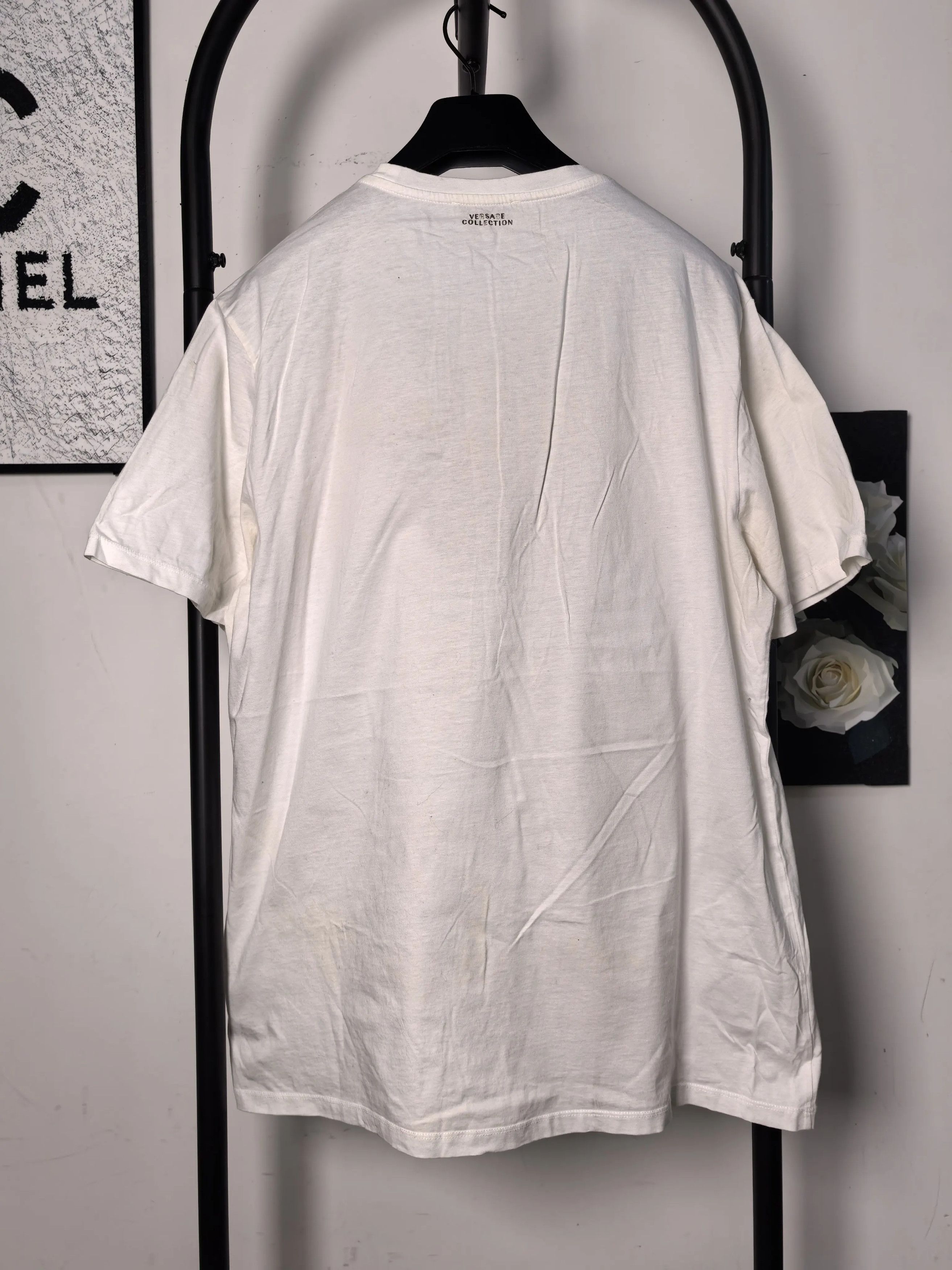 Versace Versace White T-Shirt xxs Men Size US XXS / EU 40 - 2 Thumbnail