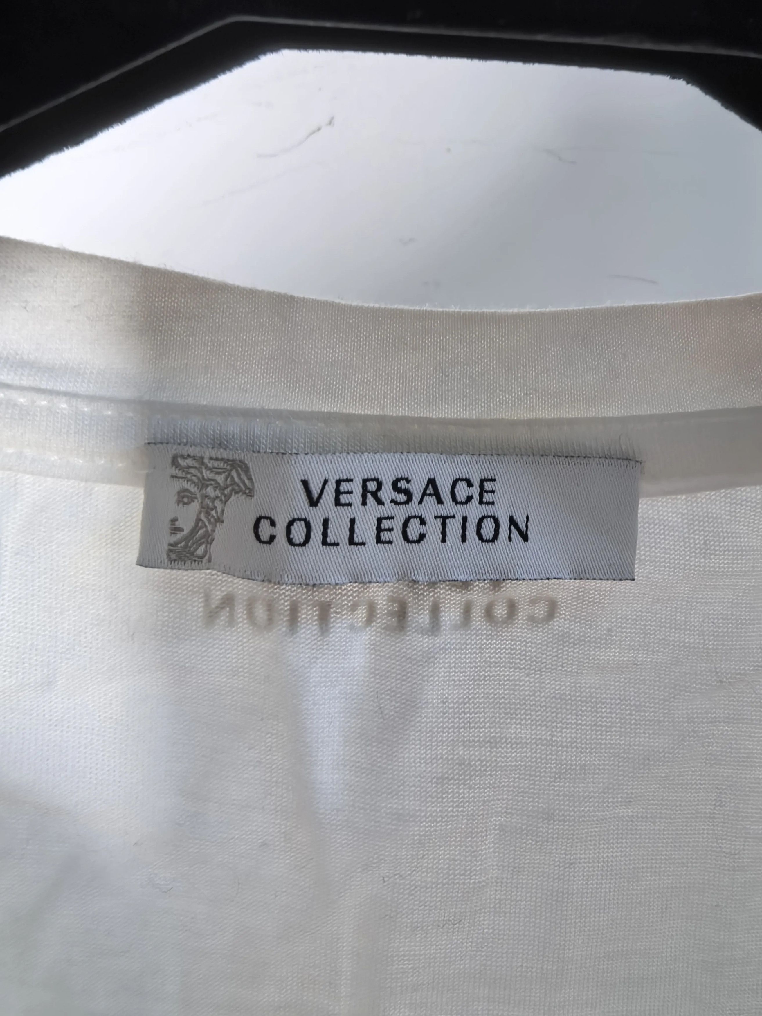 Versace Versace White T-Shirt xxs Men Size US XXS / EU 40 - 3 Thumbnail
