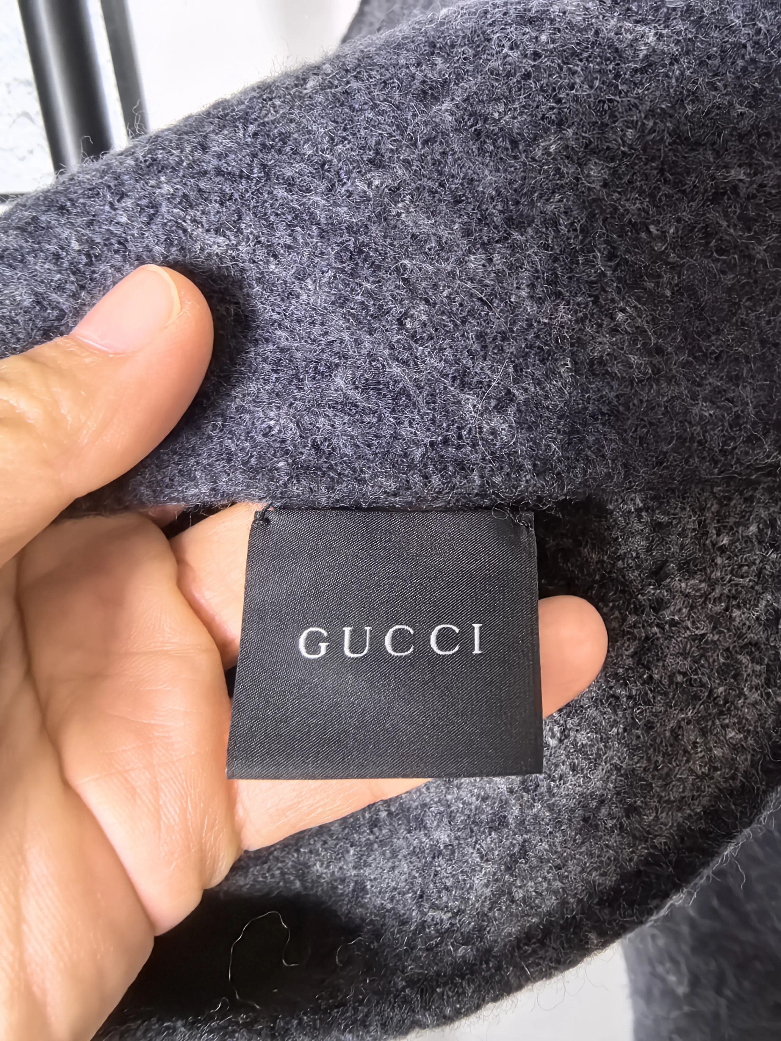Gucci Gucci Wool White Scarf one size Men Size ONE SIZE - 3 Thumbnail