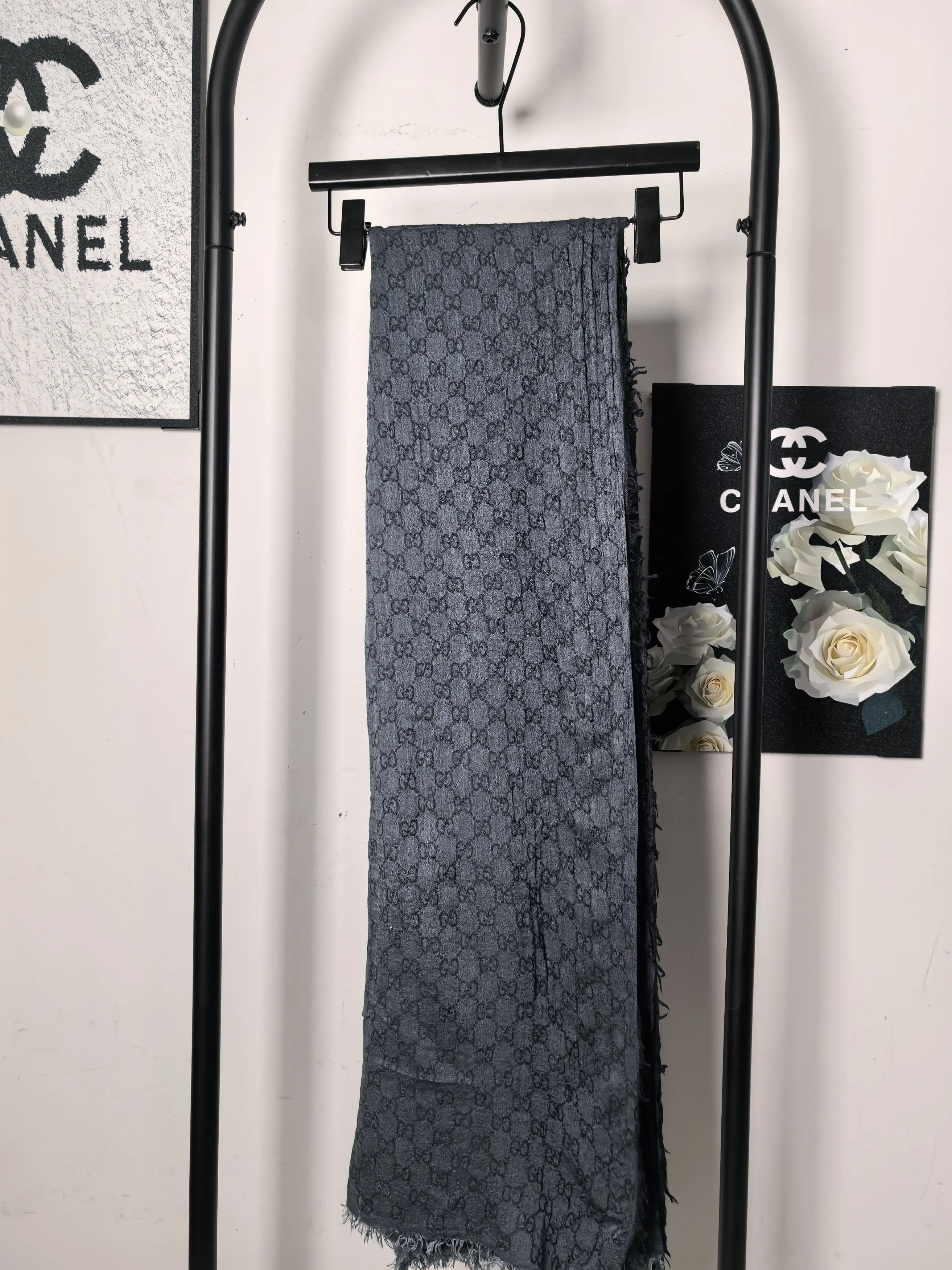 Gucci Gucci White Scarf one size Men Size ONE SIZE - 2 Thumbnail