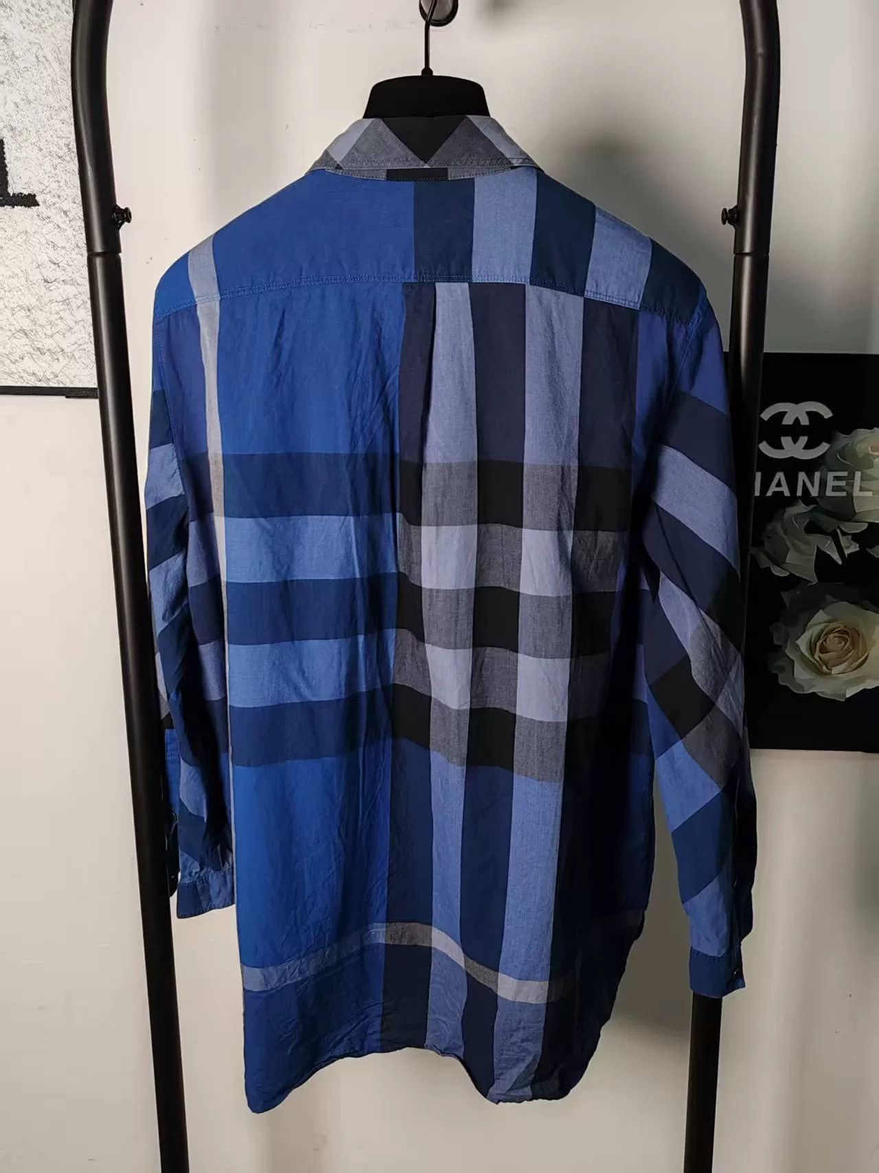 Burberry Burberry Plaid White Shirt l Men Size US L / EU 52-54 / 3 - 2 Thumbnail