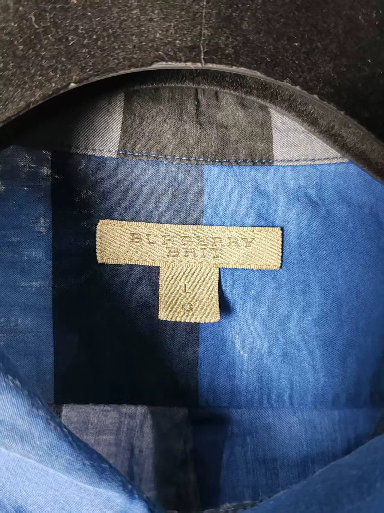 Burberry Burberry Plaid White Shirt l Men Size US L / EU 52-54 / 3 - 3 Thumbnail