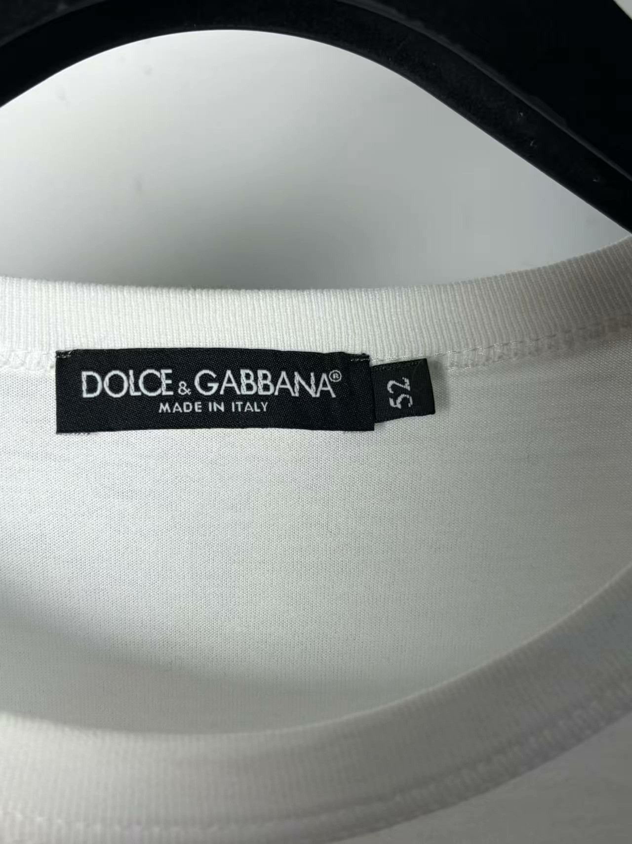 Dolce & Gabbana Dolce & Gabbana White T-Shirt l Men Size US L / EU 52-54 / 3 - 3 Thumbnail