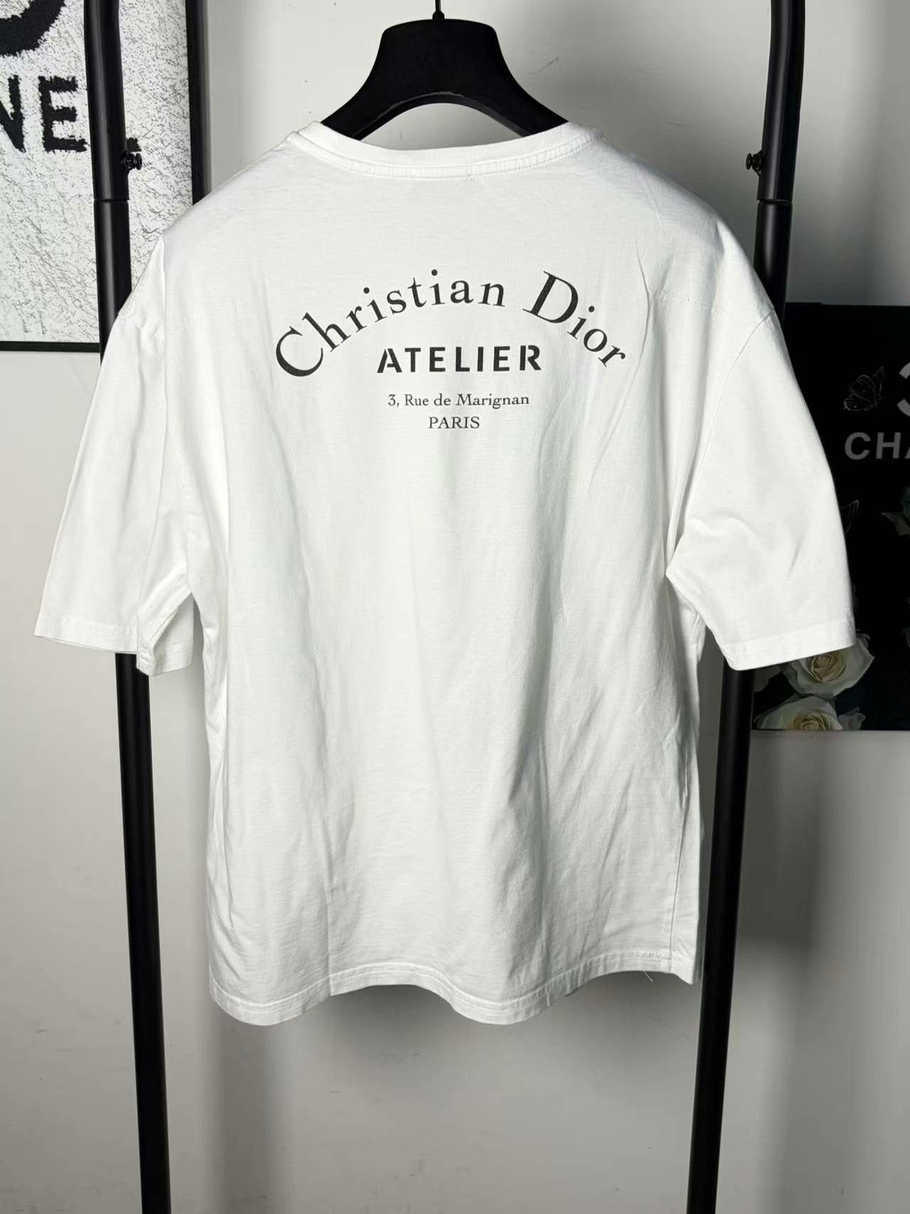 Dior Dior White T-Shirt l Men Size US L / EU 52-54 / 3 - 2 Thumbnail