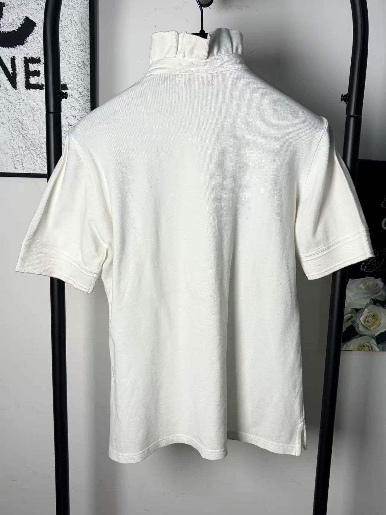 Burberry Burberry White Polo l Men Size US L / EU 52-54 / 3 - 2 Thumbnail