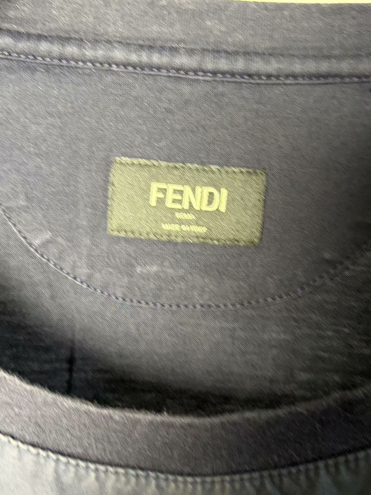 Fendi Fendi White T-Shirt xl Men Size US XL / EU 56 / 4 - 4 Thumbnail