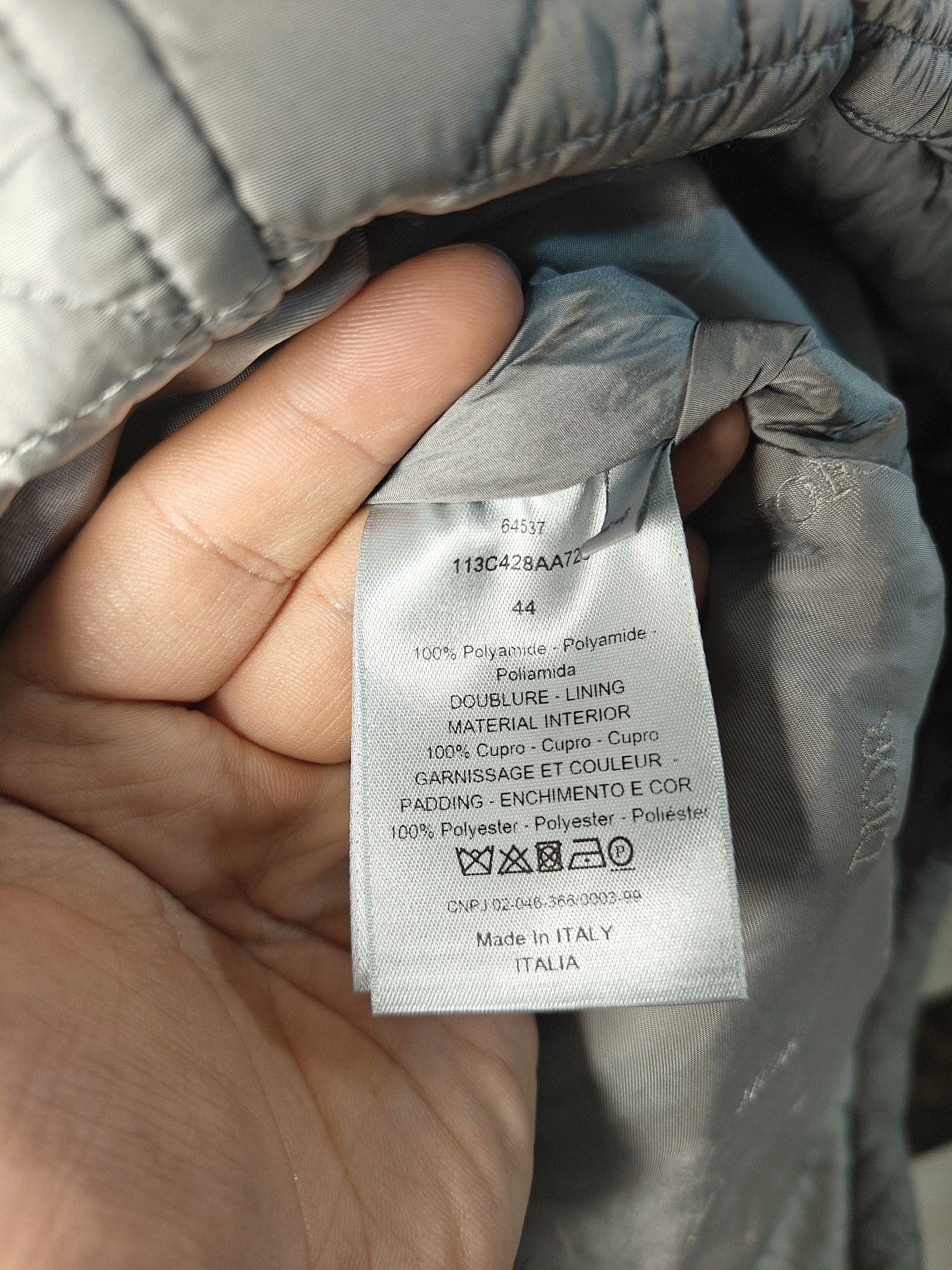 Dior Dior Down White Heavy Coat m Men Size US M / EU 48-50 / 2 - 3 Thumbnail