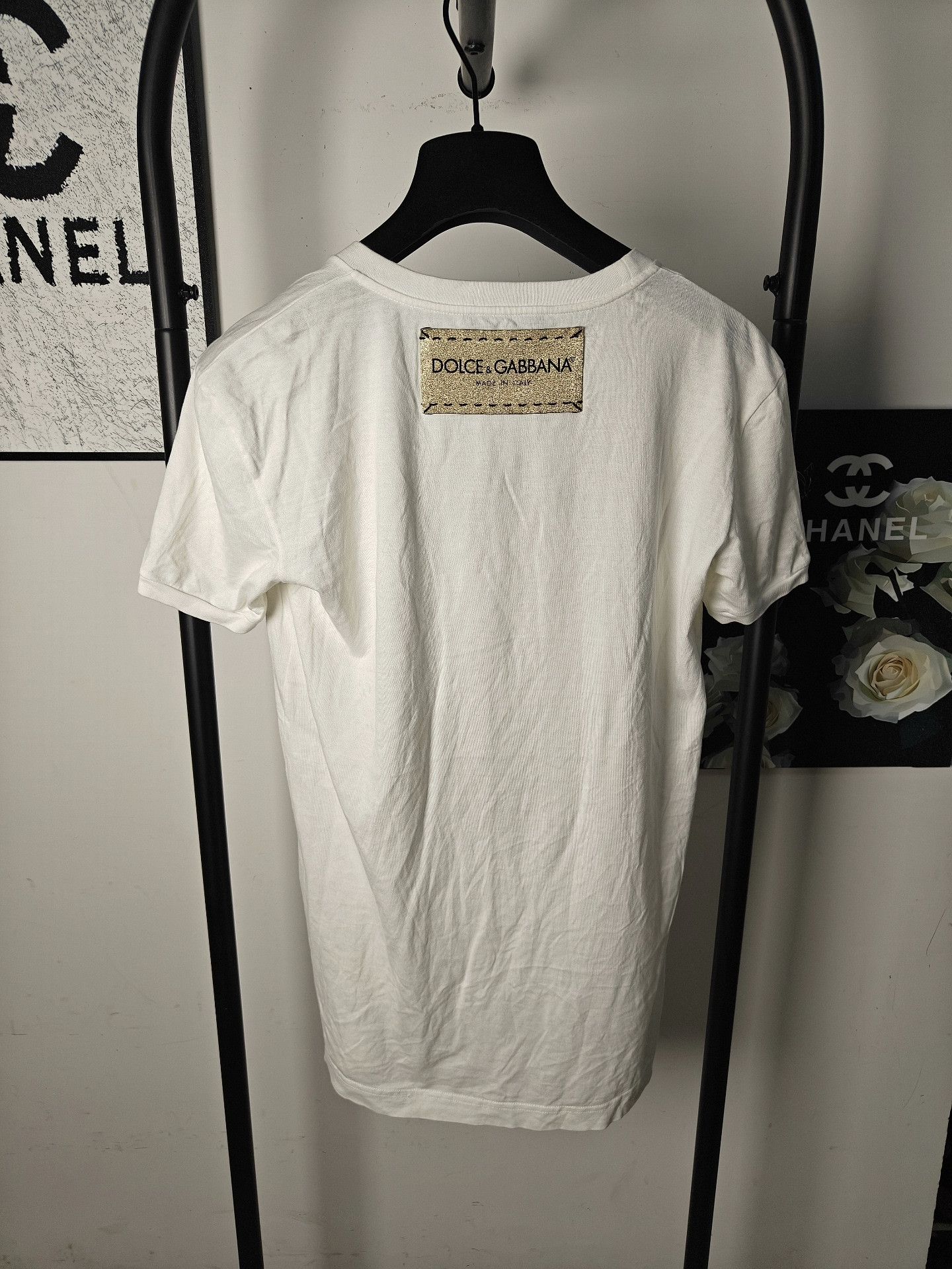 Dolce & Gabbana Dolce & Gabbana White T-Shirt m Men Size US M / EU 48-50 / 2 - 2 Thumbnail