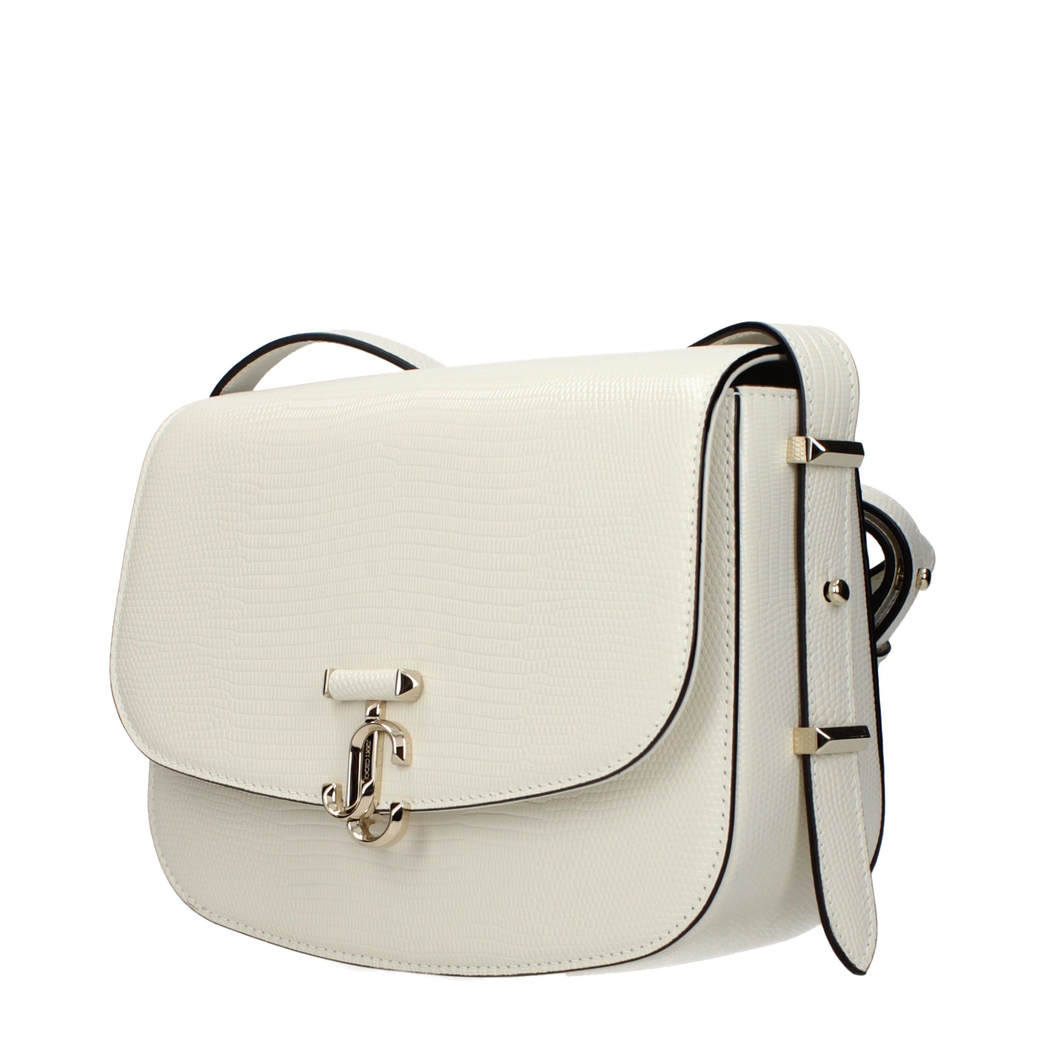 Jimmy Choo Jimmy Choo Crossbody Bags Women Leather White/Milk Size ONE SIZE - 2 Thumbnail
