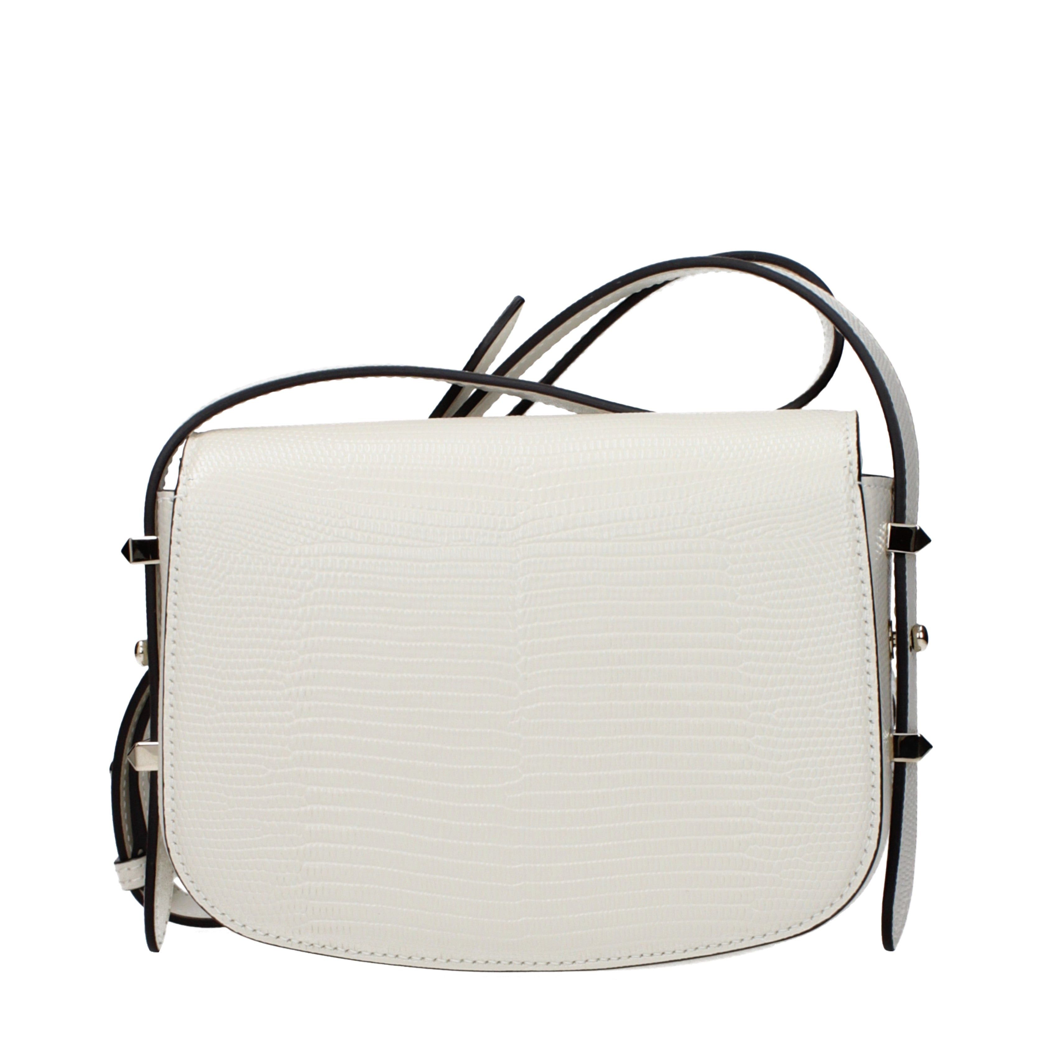 Jimmy Choo Jimmy Choo Shoulder Bags Women Leather White/Milk Size ONE SIZE - 3 Thumbnail
