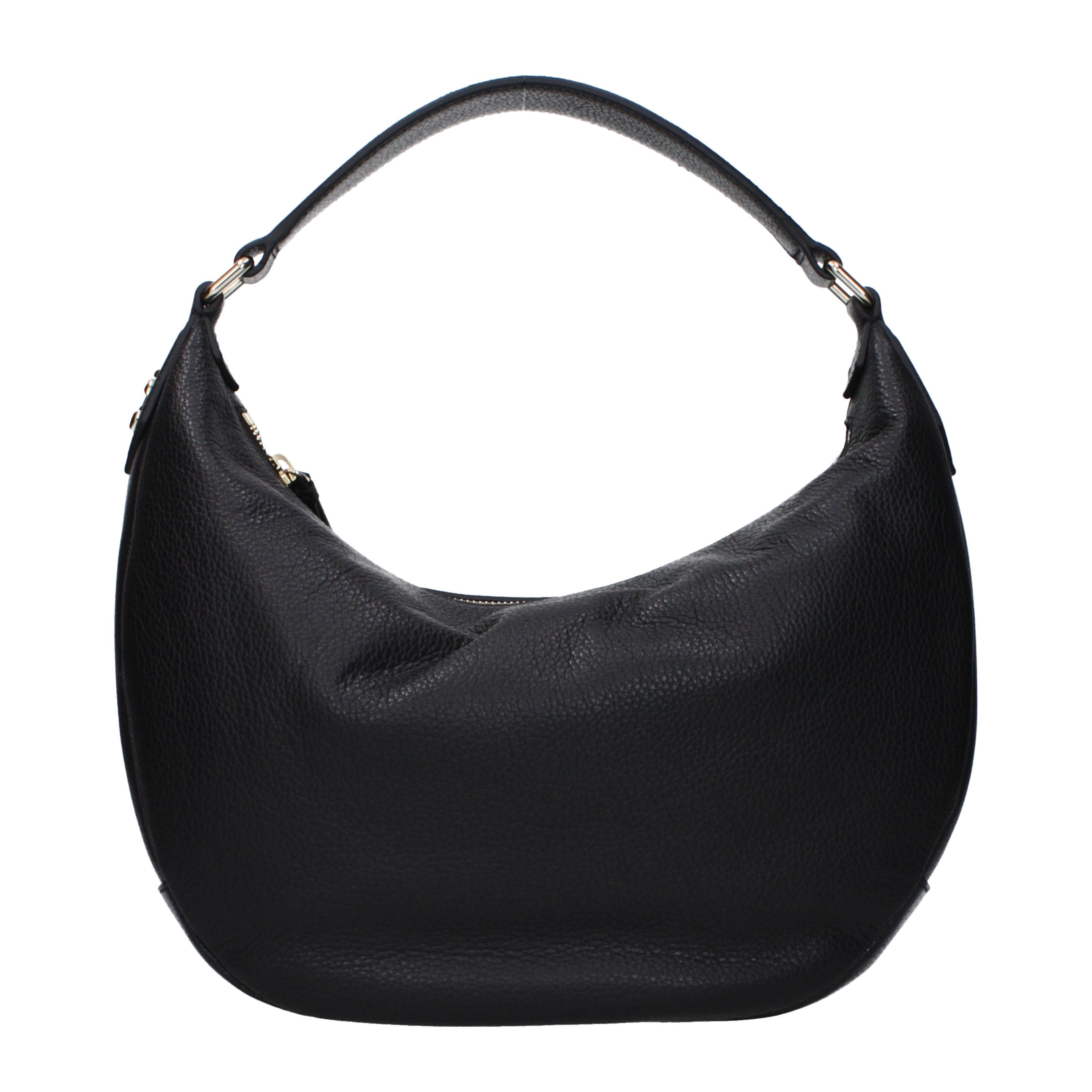 Jimmy Choo Jimmy Choo Shoulder Bags Women Leather Black Size ONE SIZE - 3 Thumbnail