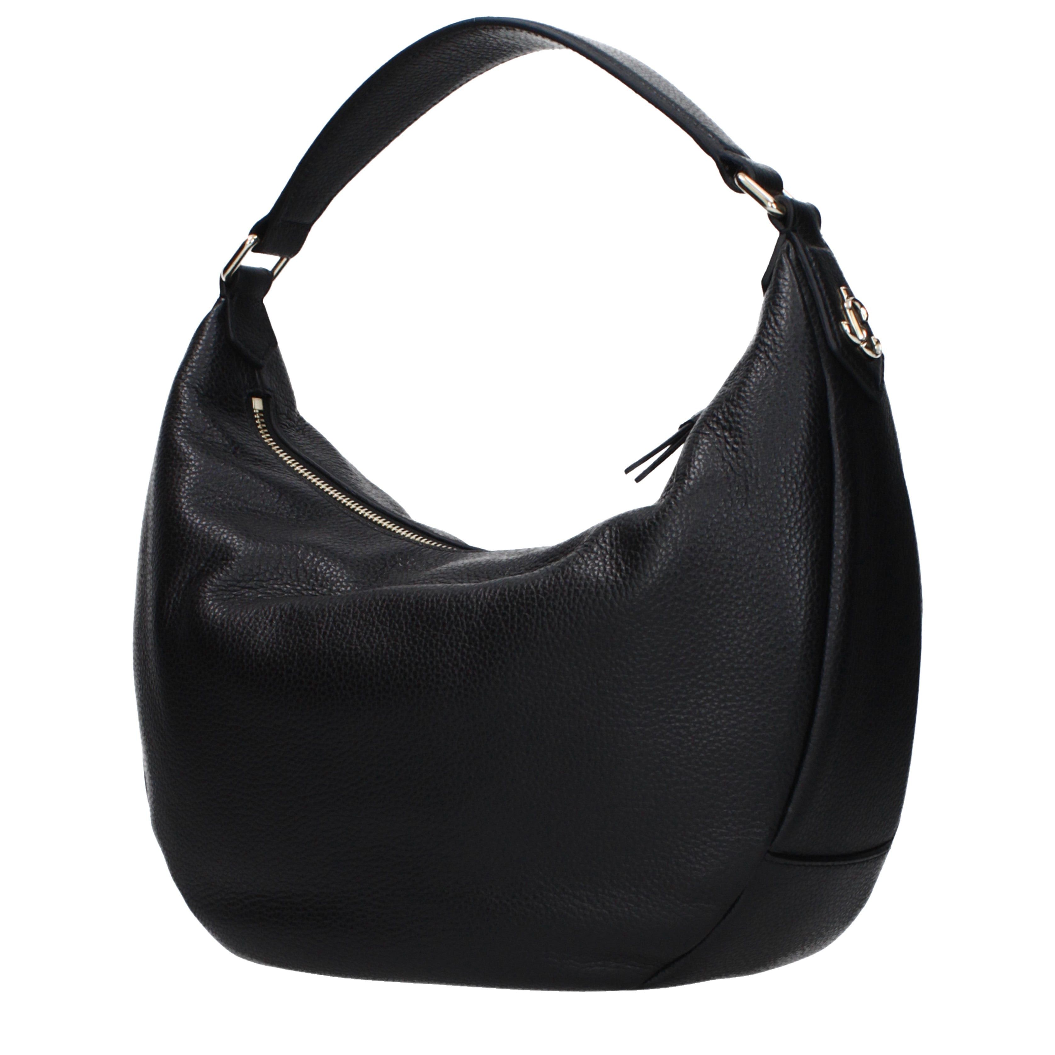 Jimmy Choo Jimmy Choo Shoulder Bags Women Leather Black Size ONE SIZE - 2 Thumbnail
