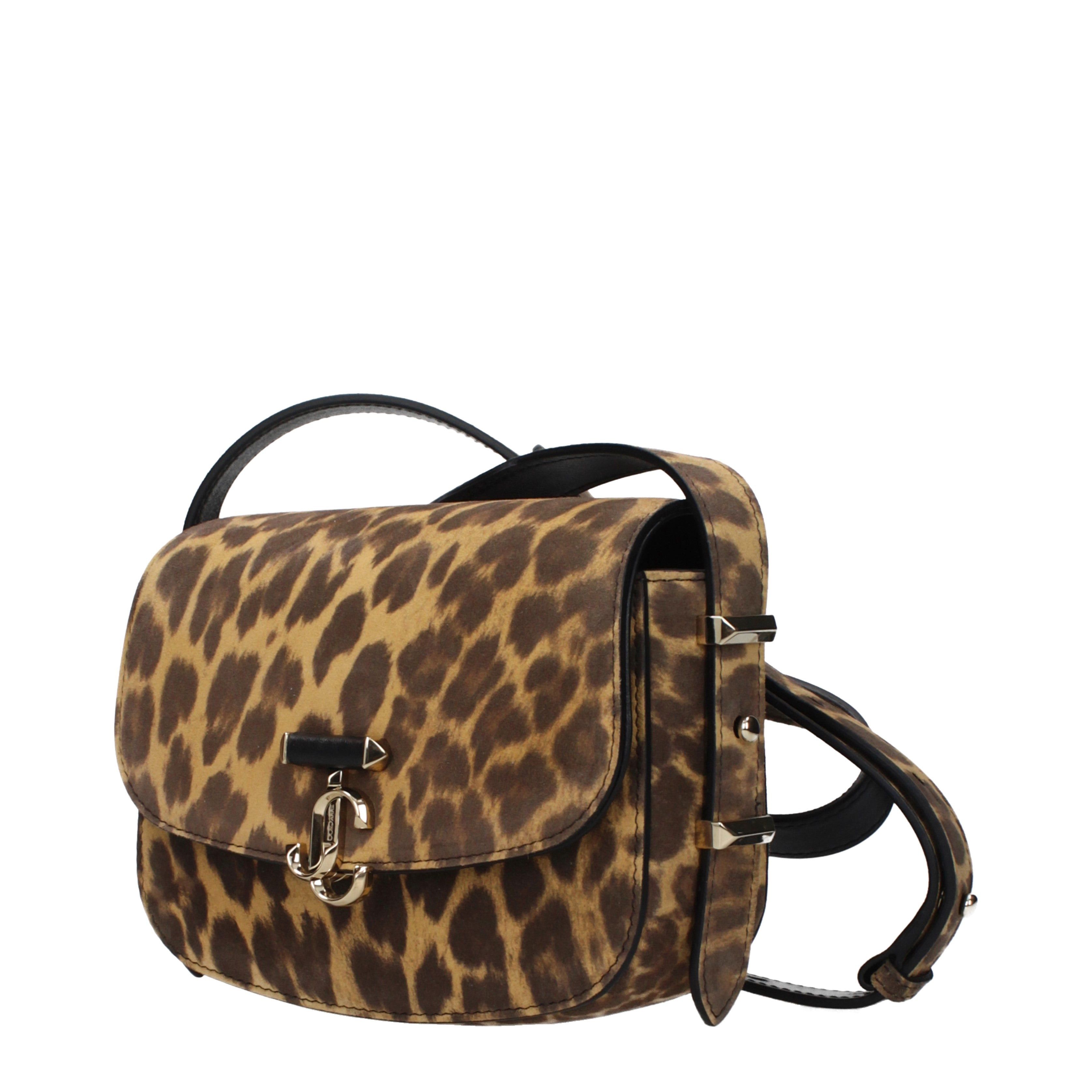 Jimmy Choo Jimmy Choo Crossbody Bags Women Suede Brown Size ONE SIZE - 2 Thumbnail